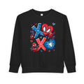 Spiderman Heart Valentines Toddler Sweatshirt