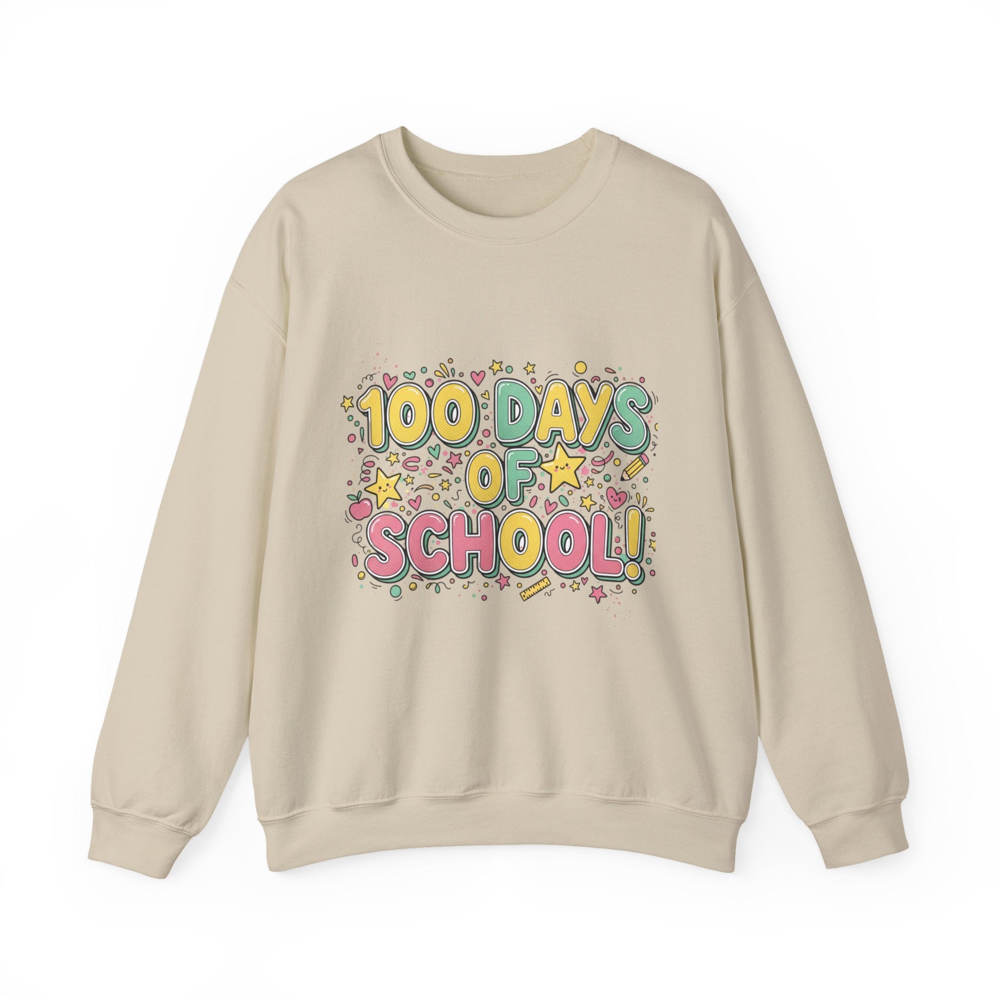 Unisex Heavy Blend™ Crewneck Sweatshirt | 100 Days of school