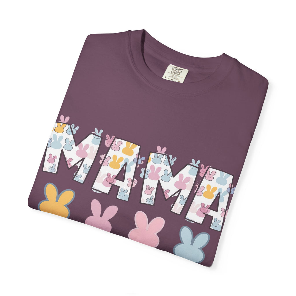 Mama Floral Peep Tee — Easter Bunny Pastel Mother's Day T-Shirt