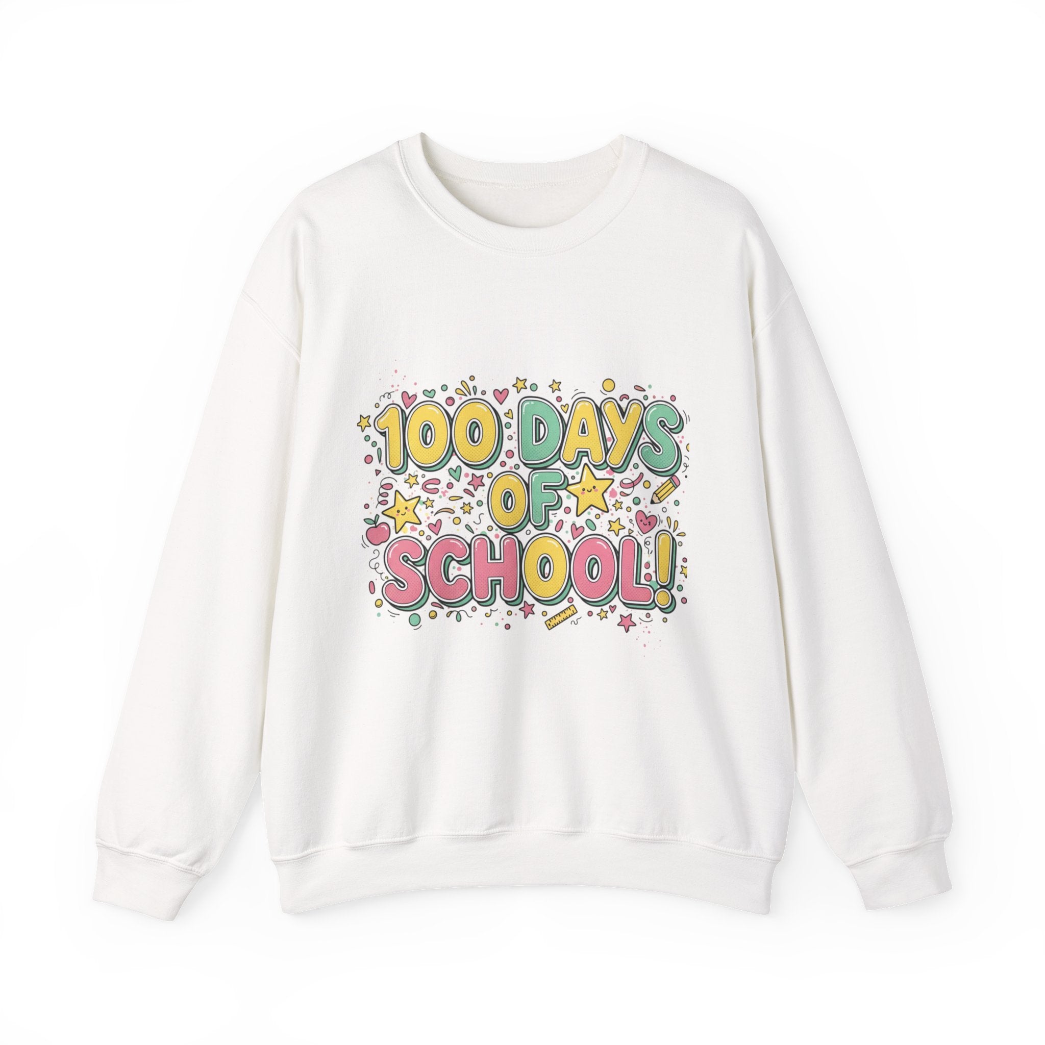 Unisex Heavy Blend™ Crewneck Sweatshirt | 100 Days of school