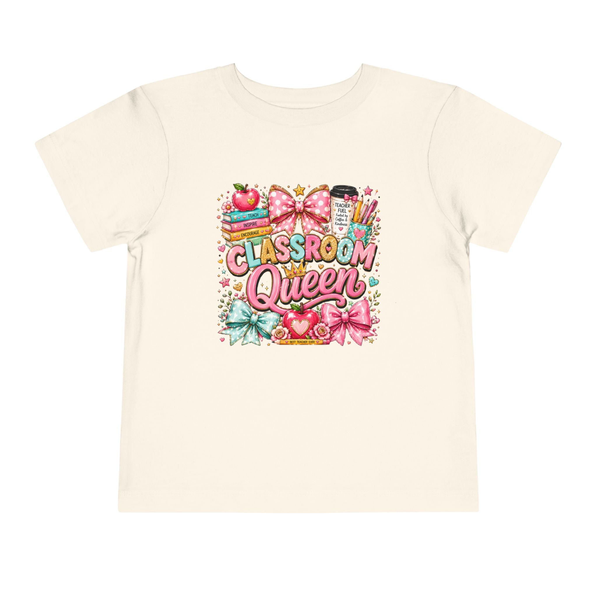 Classroom Queen Toddler T-Shirt — Cute School Teacher Inspired Tee