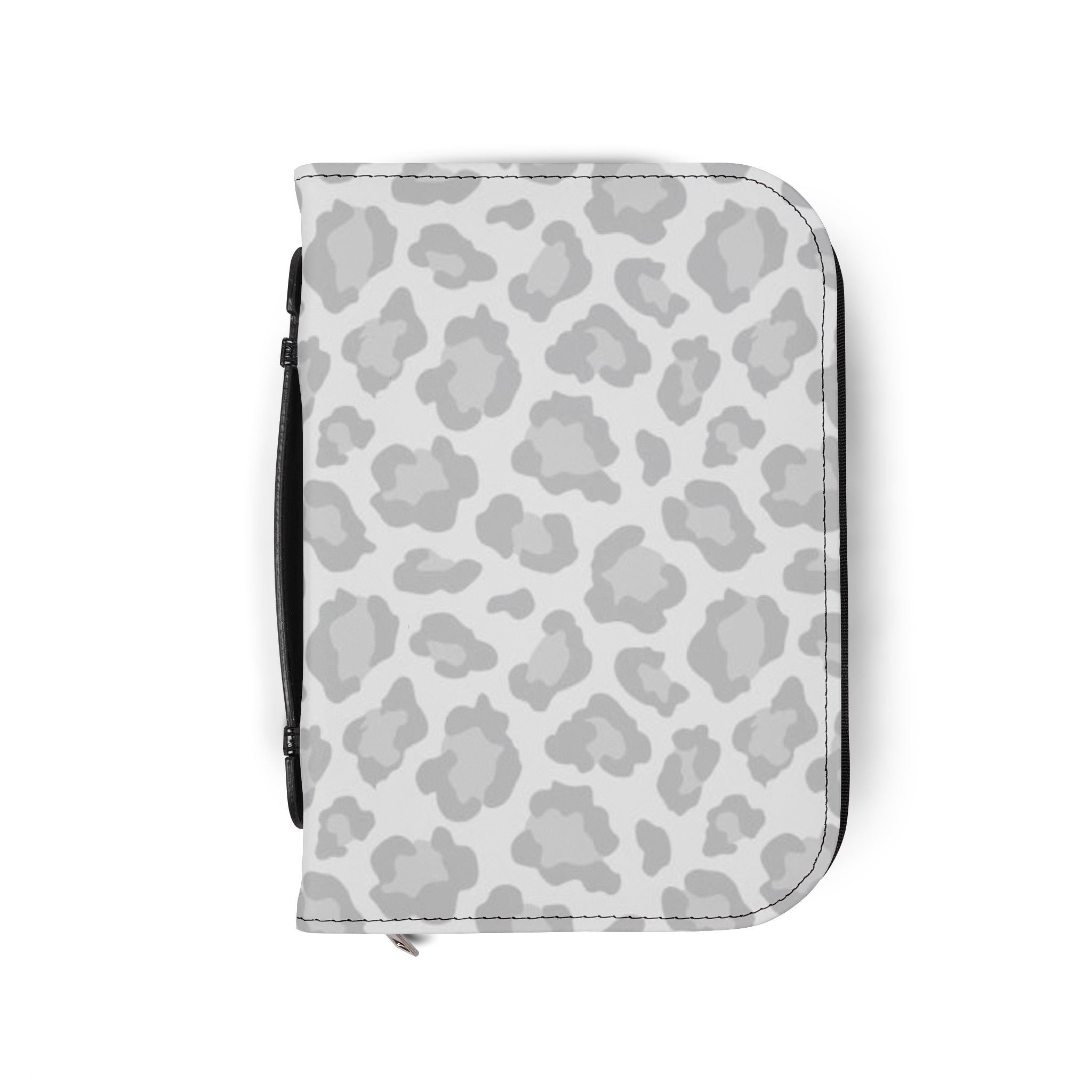 Bible Cover — Minimal Black Heart Zippered Bible Cover