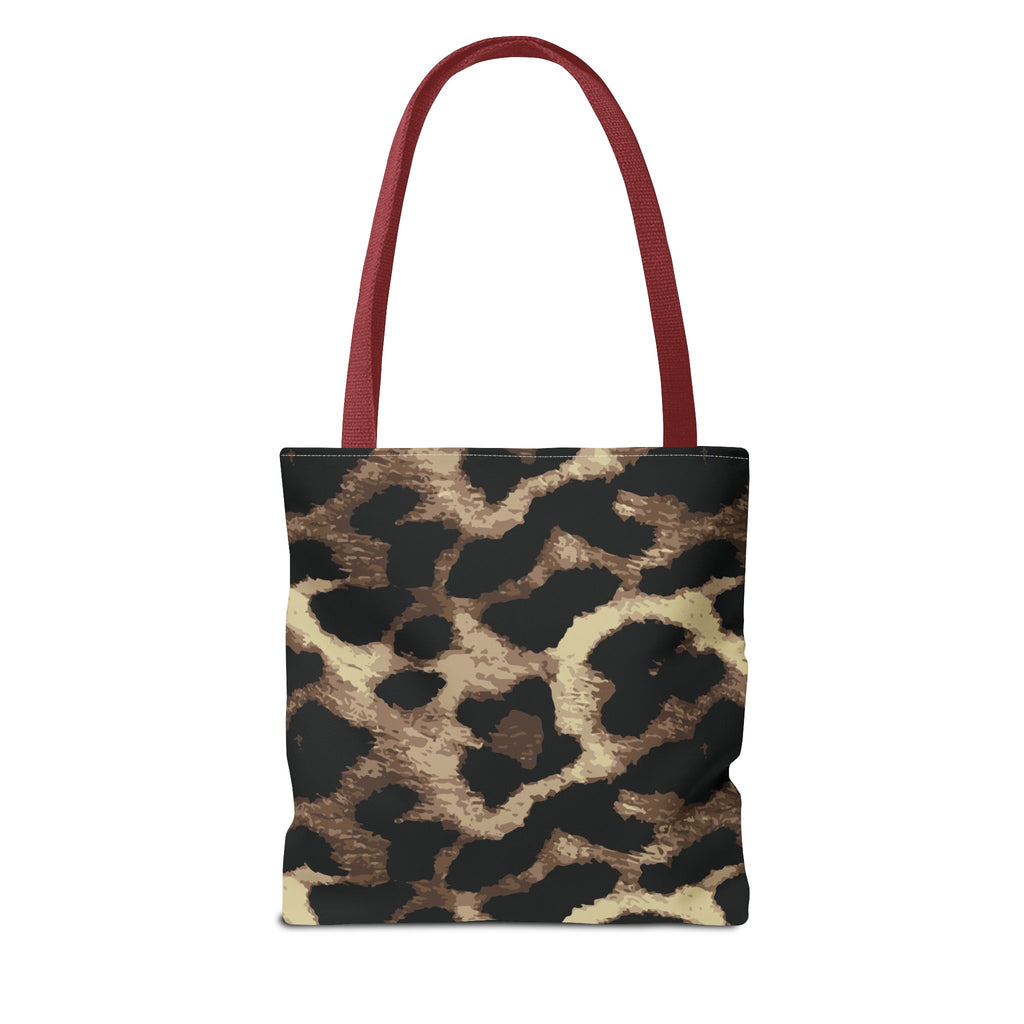 Leopard Print Tote Bag - All-Over-Print Fashion Shopper
