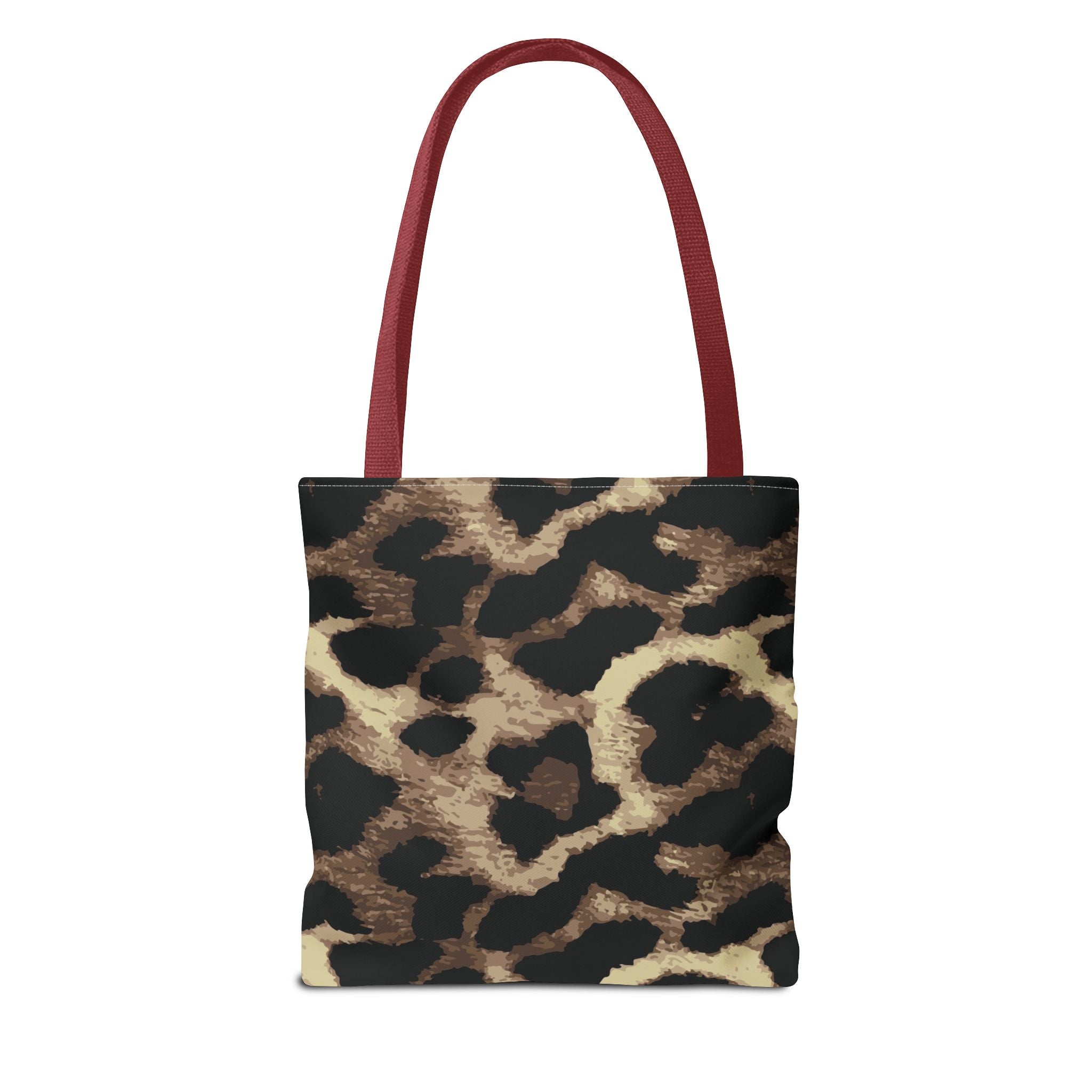 Leopard Print Tote Bag - All-Over-Print Fashion Shopper