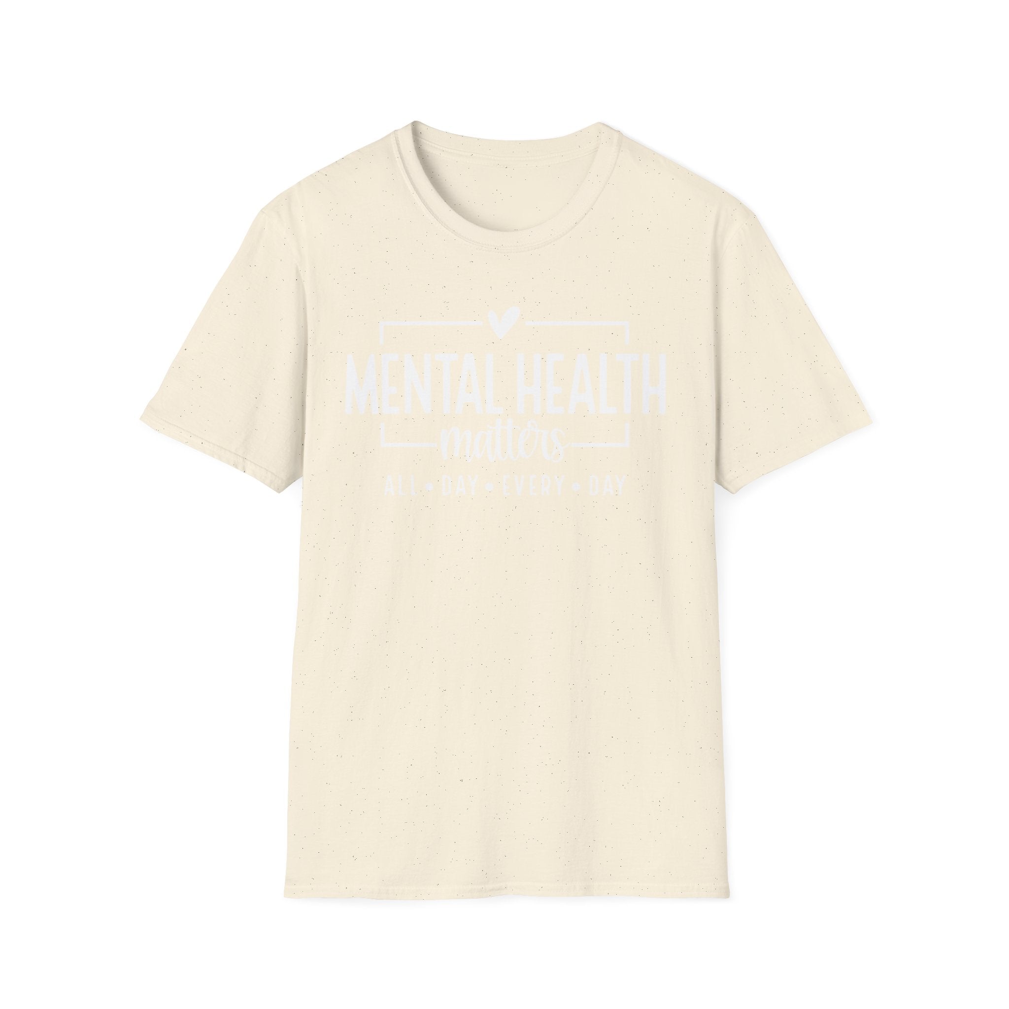 Mental Health Matters T-Shirt — "All Day • Every Day" Awareness Tee