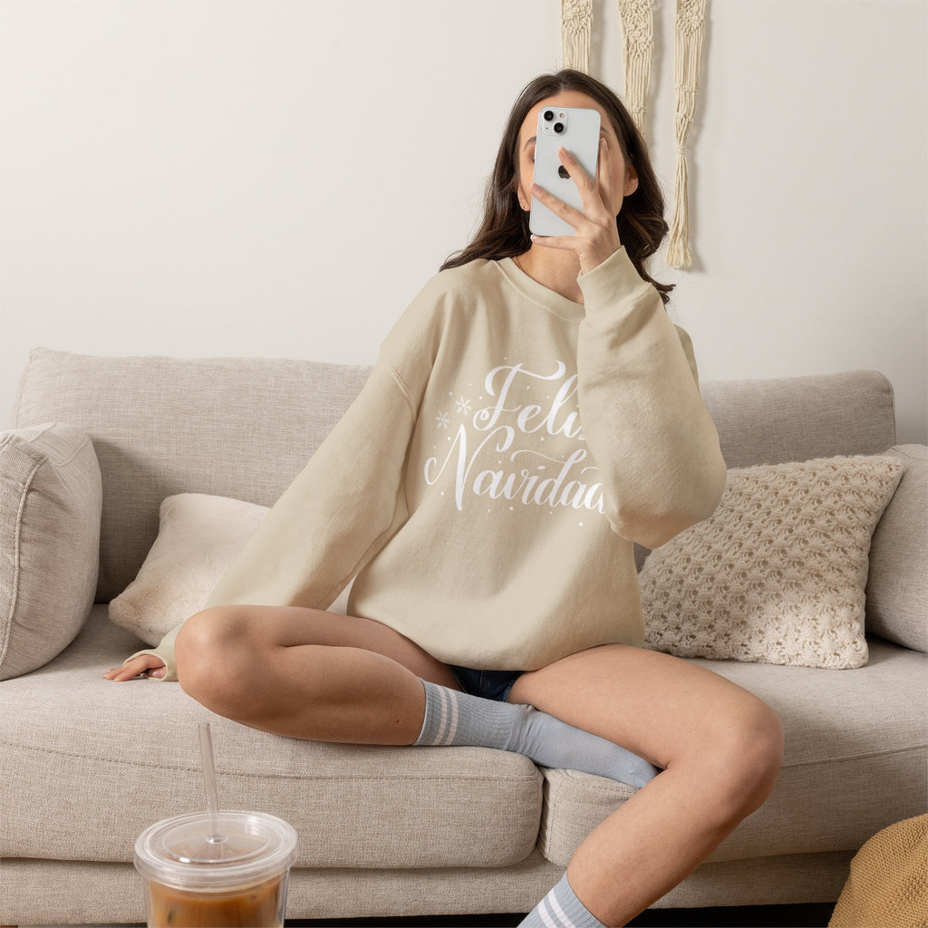 Feliz Navidad Sweatshirt – Festive Spanish Christmas Crewneck