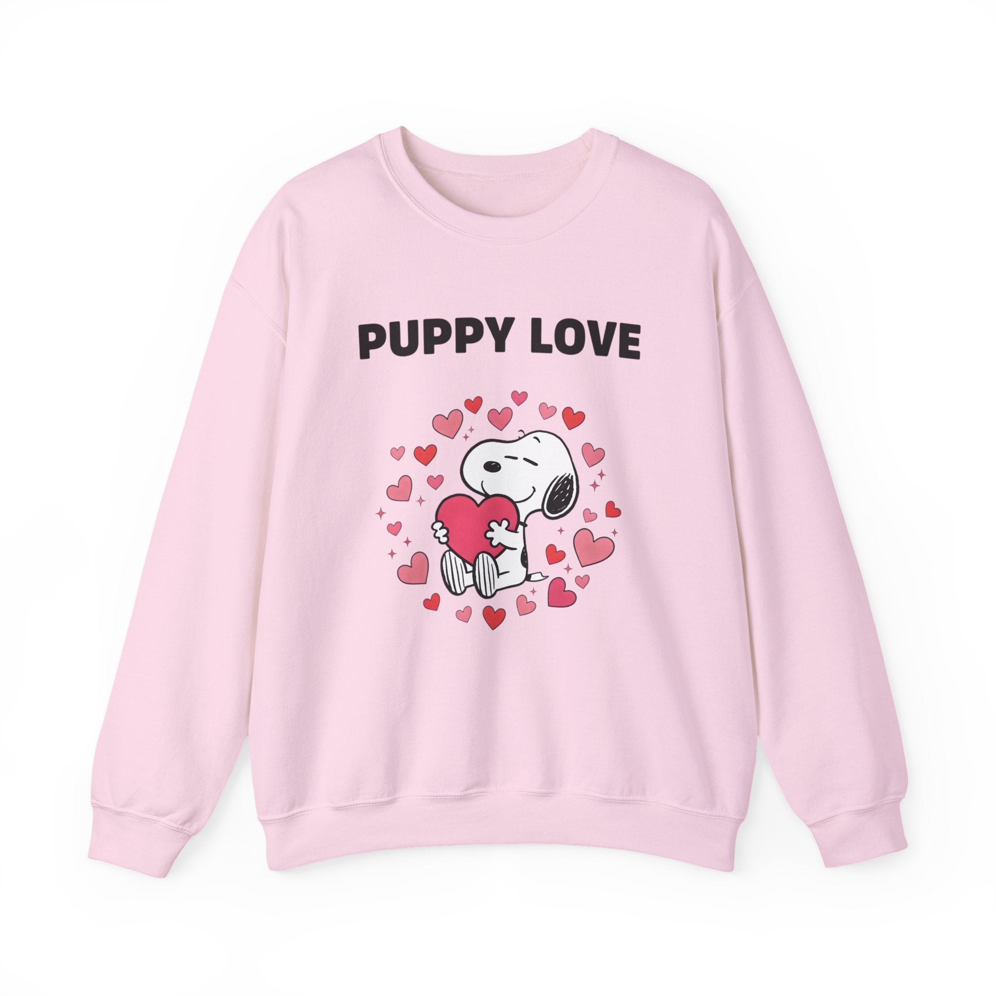 Puppy Love Snoopy Heart sweatshirt | Cute dog Valentine crewneck