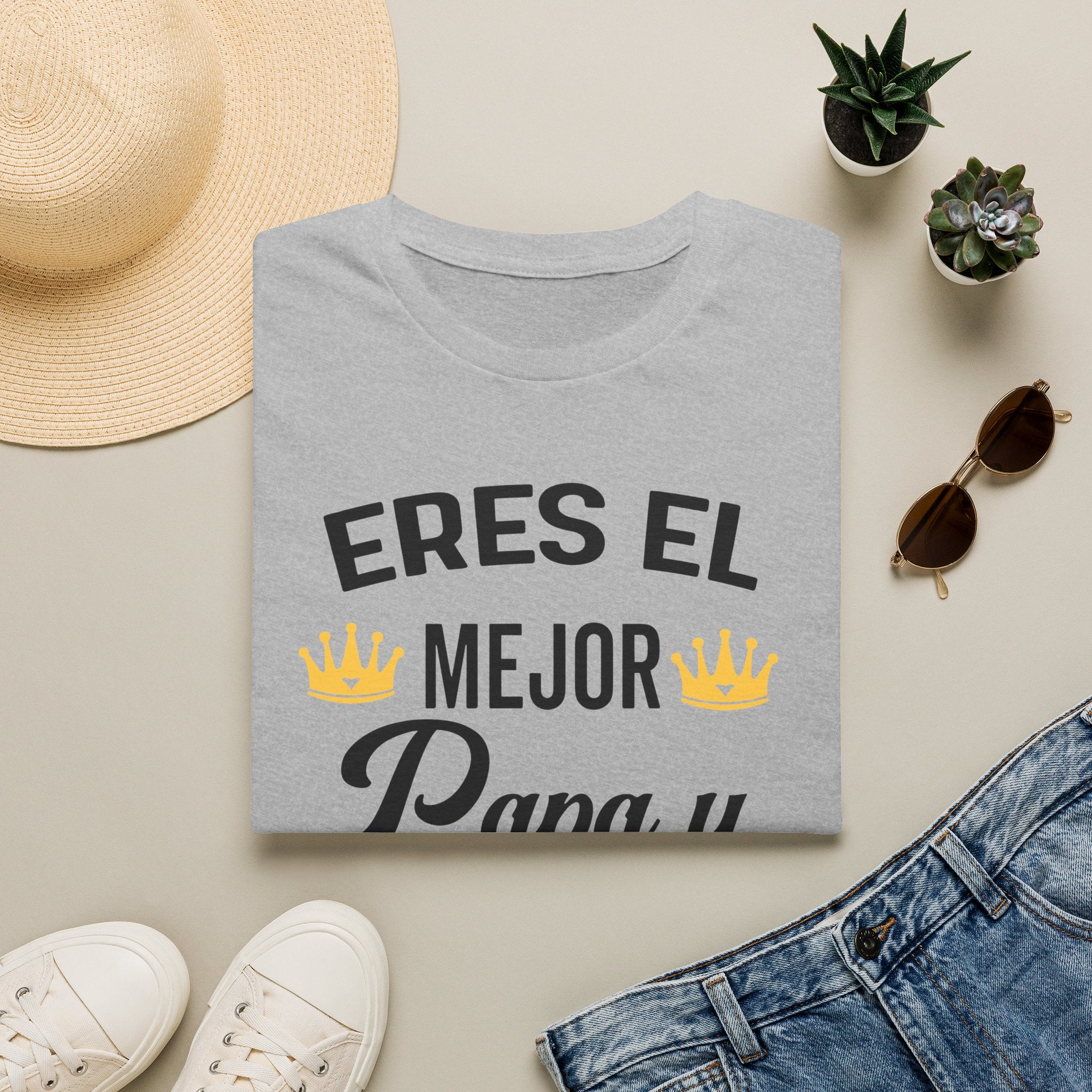 T-Shirt — "Eres el mejor papá y esposo del mundo" Spanish Father's Day Tee