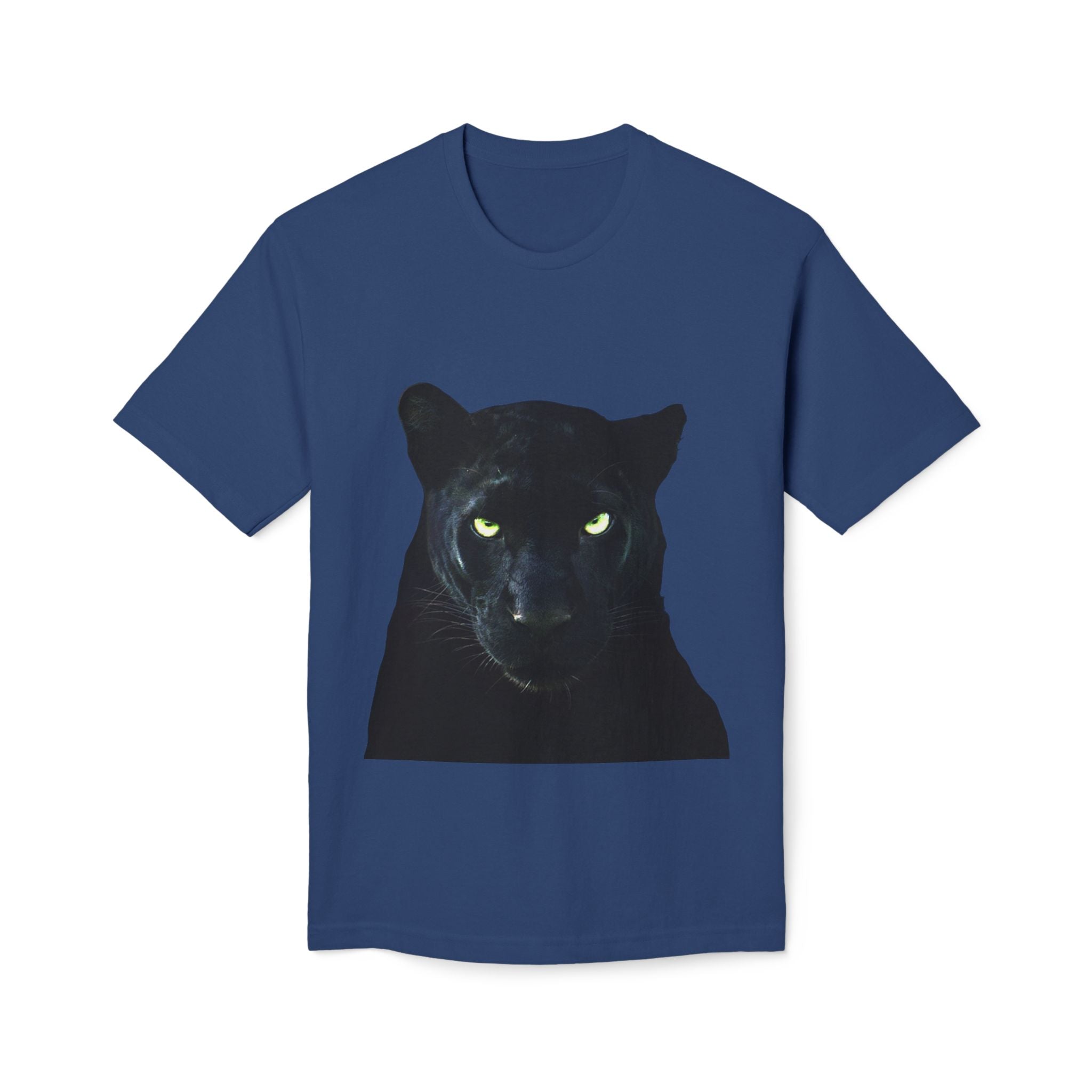Black Panther Portrait T-Shirt — Bold Cat Graphic Tee