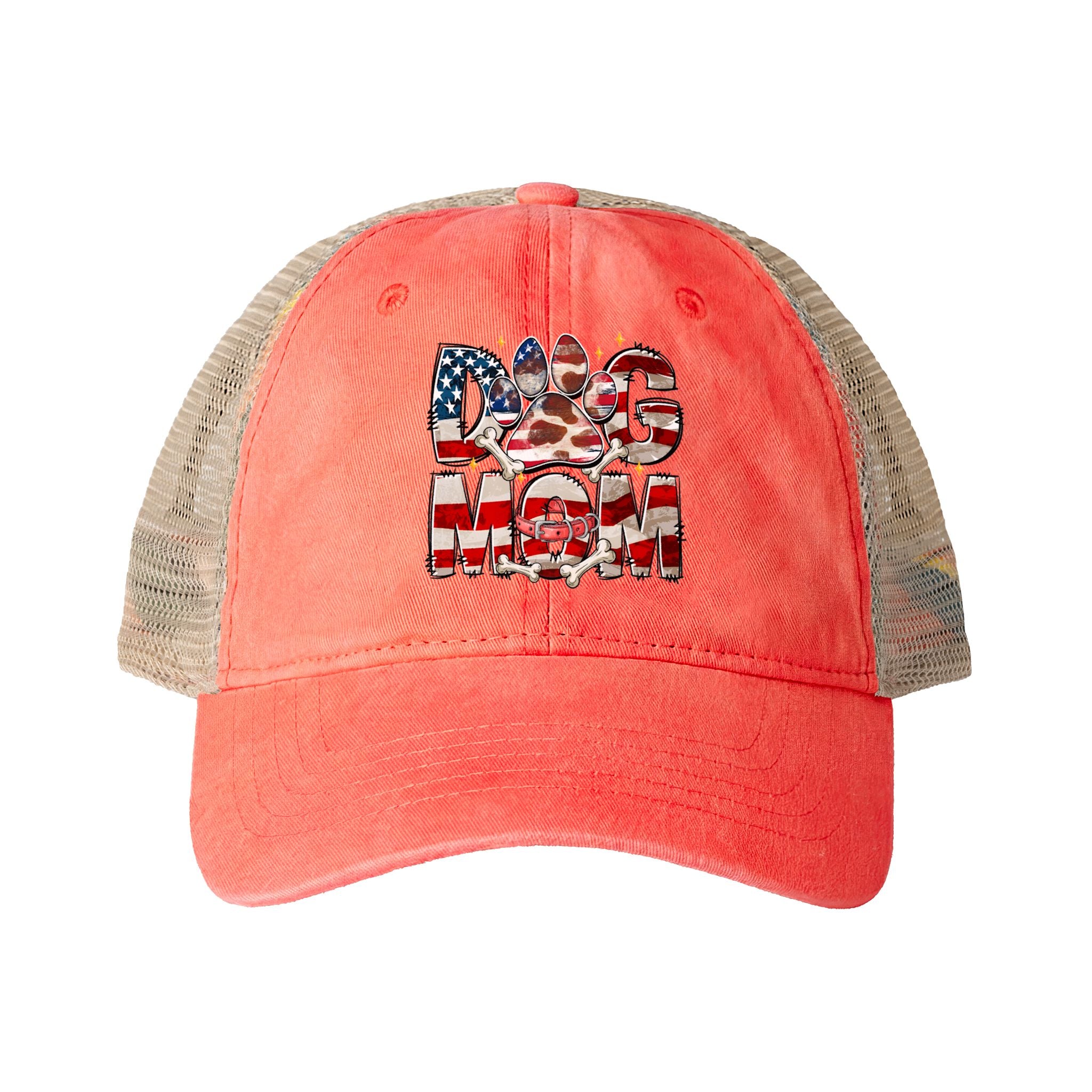 Women's Washed Mesh-Back Cap