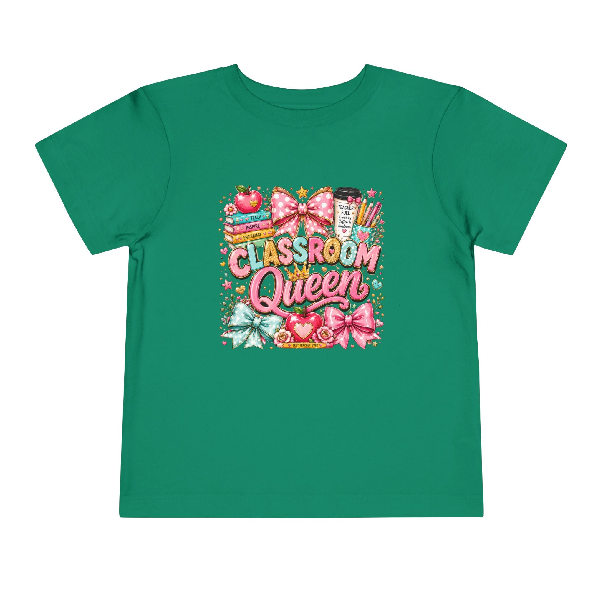 Classroom Queen Toddler T-Shirt — Cute School Teacher Inspired Tee