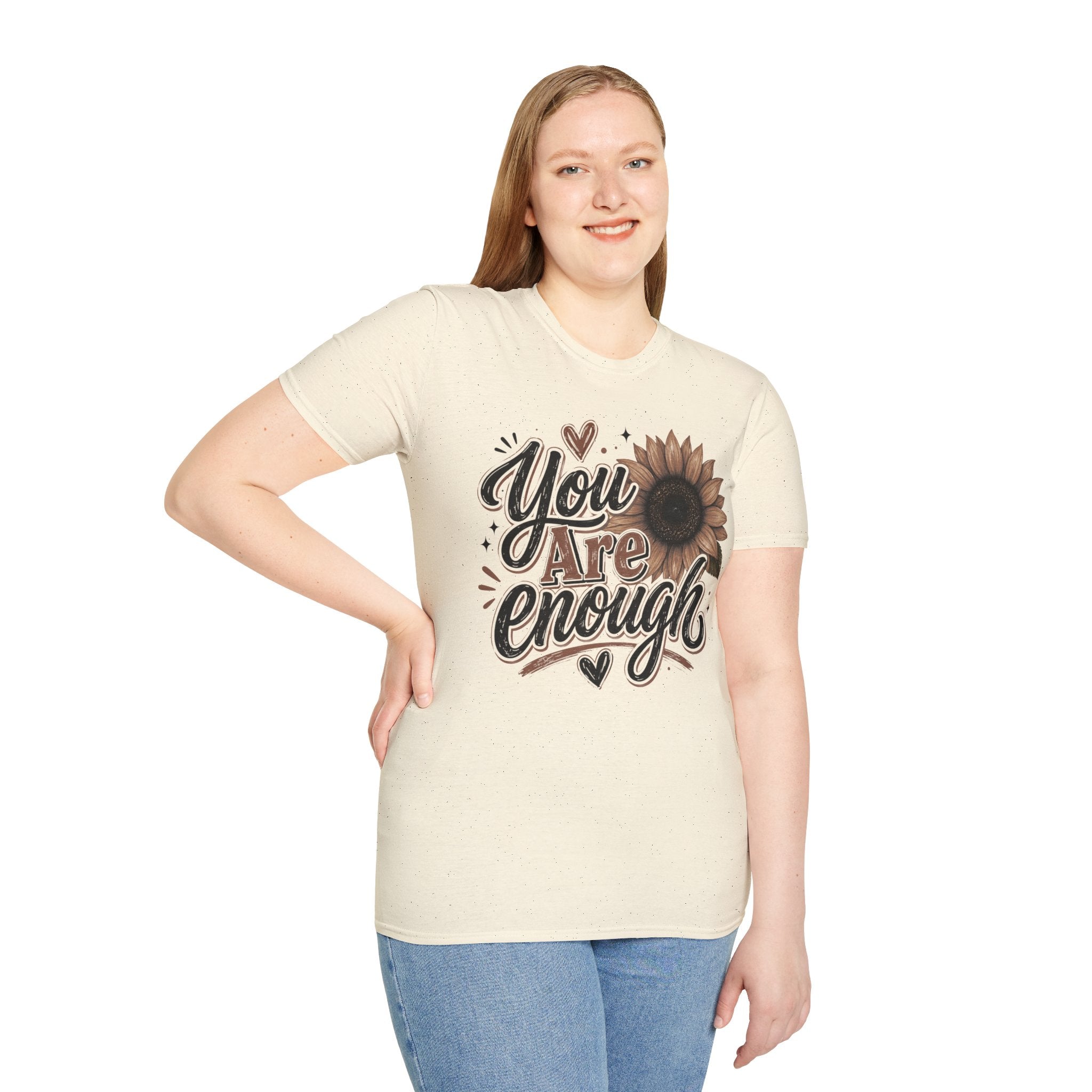 You Are Enough Sunflower T-Shirt