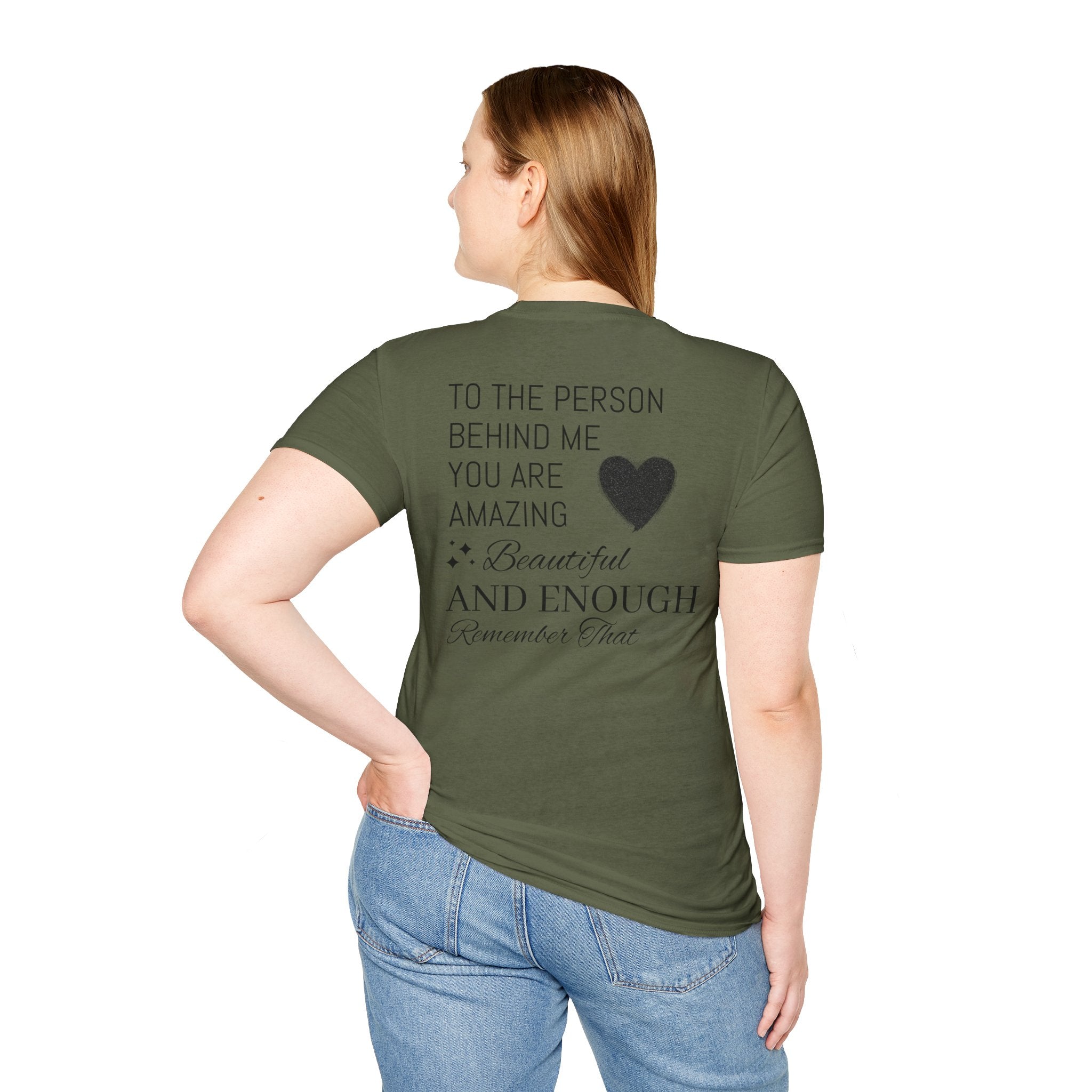 You Matter T-Shirt — Minimal Script Heart Inspirational Tee