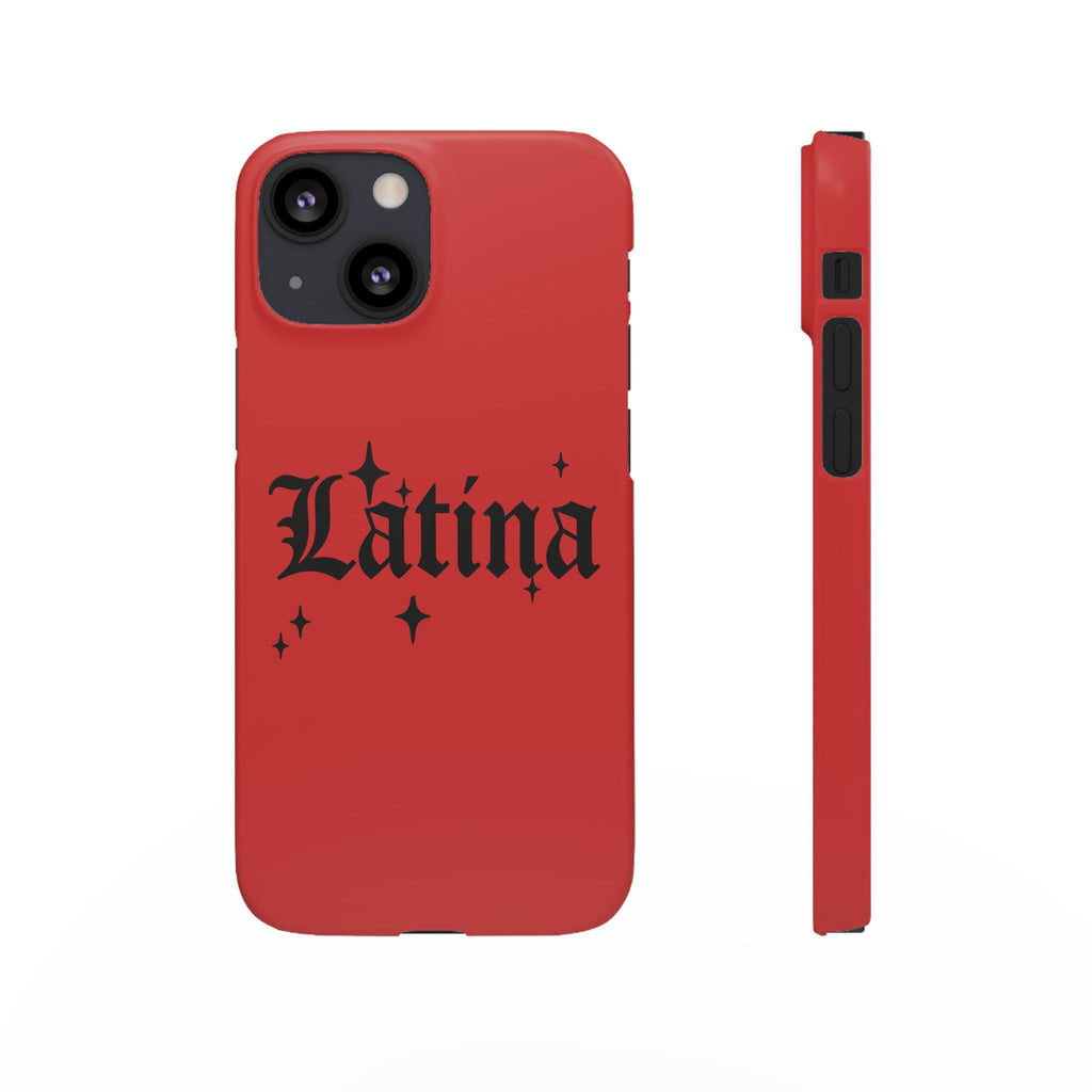 Latina script with stars Phone Case | Snap Case