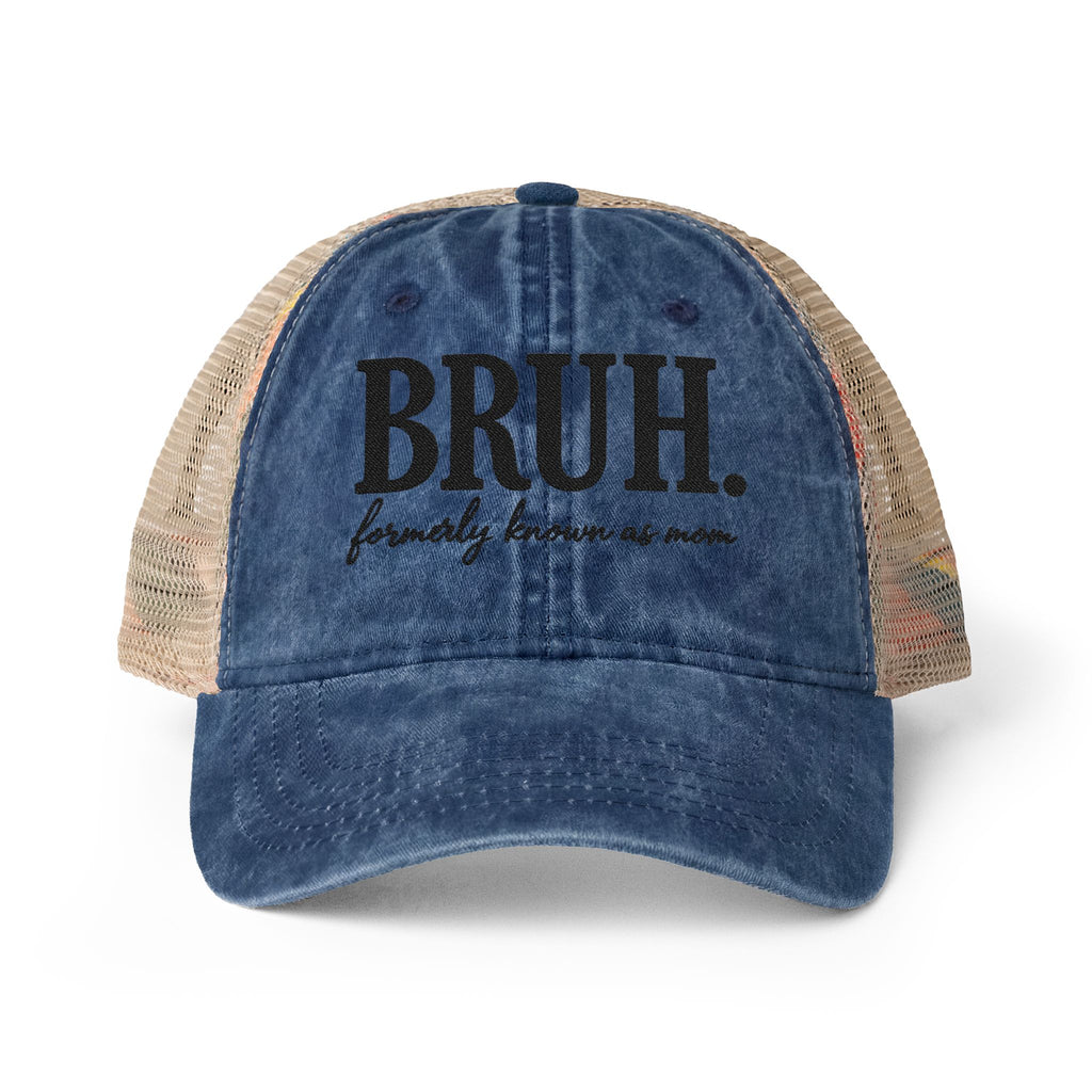 Women's Washed Mesh-Back Cap
