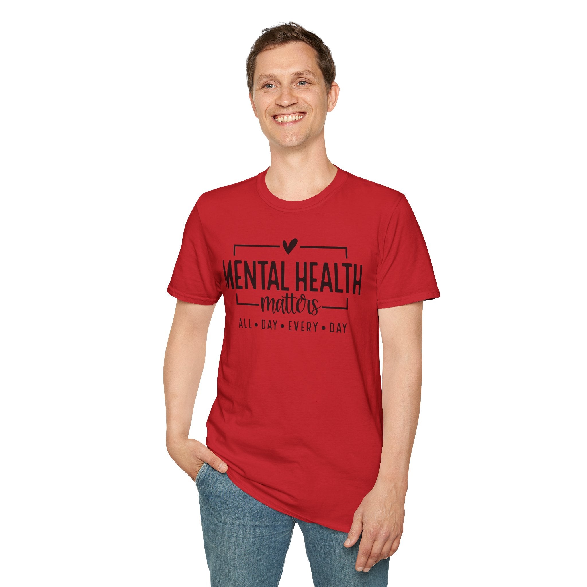Mental Health Matters T‑Shirt — All Day Every Day Awareness Tee