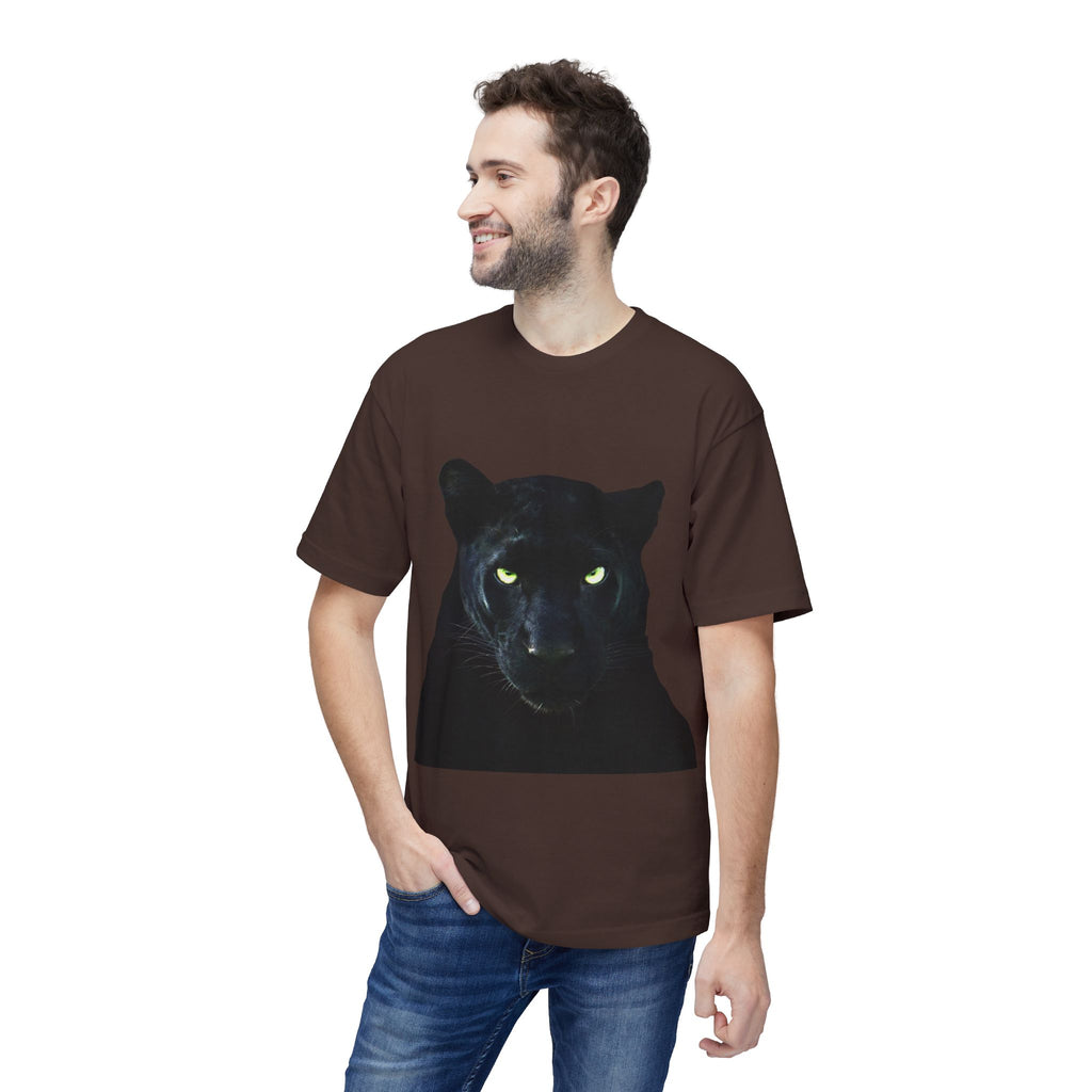 Black Panther Portrait T-Shirt — Bold Cat Graphic Tee