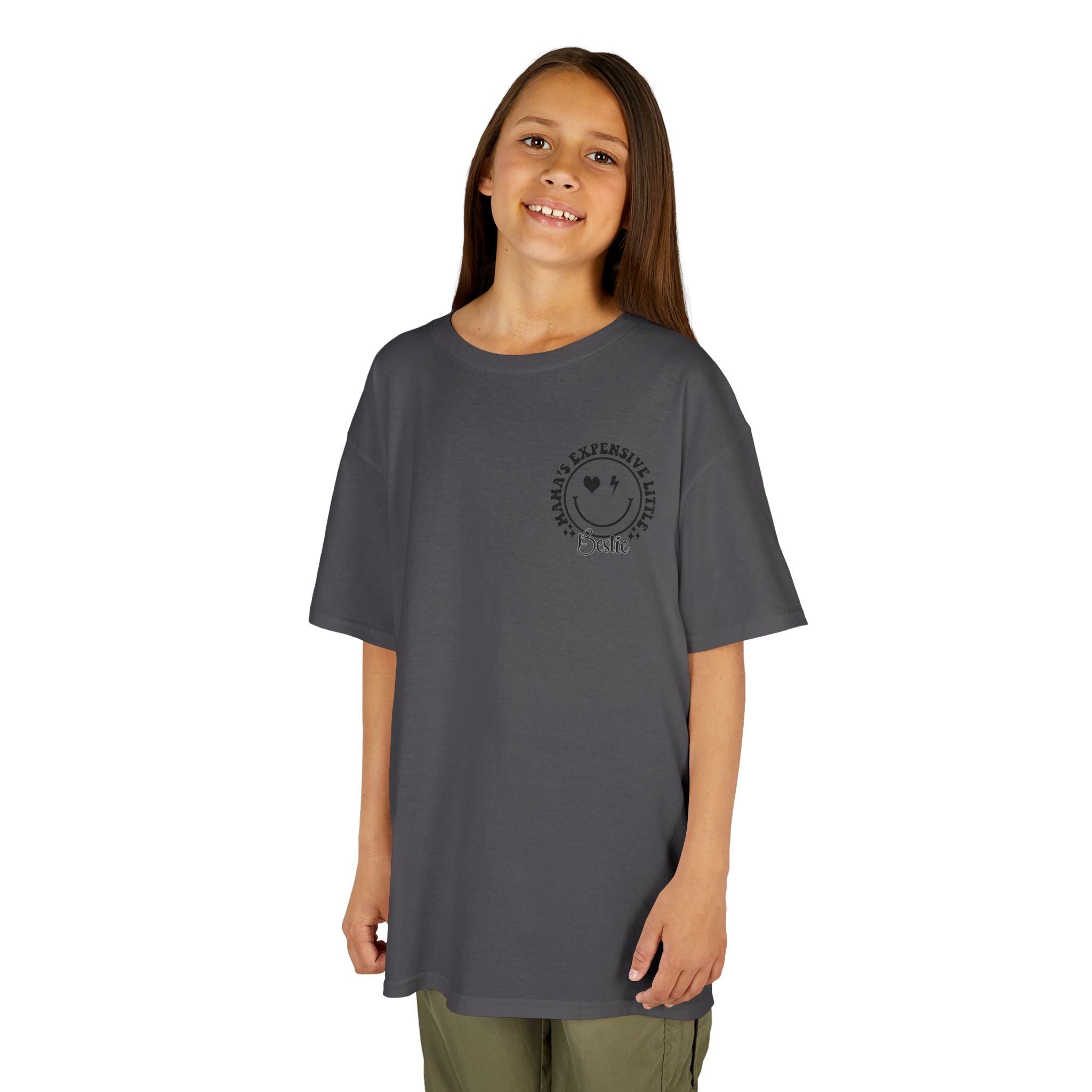 Kids Tee — "Mama’s Expensive Little Bestie" Graphic Shirt