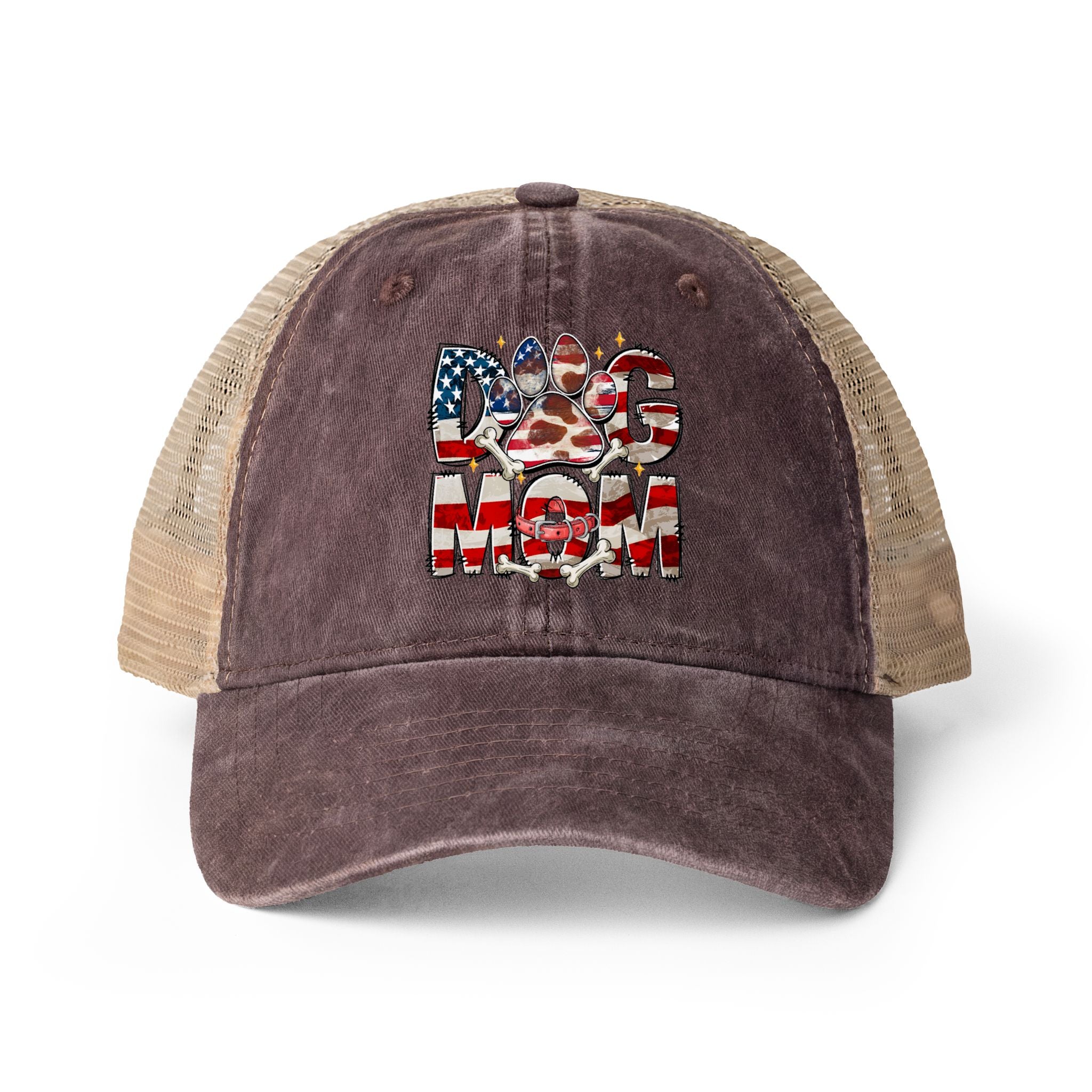 Women's Washed Mesh-Back Cap