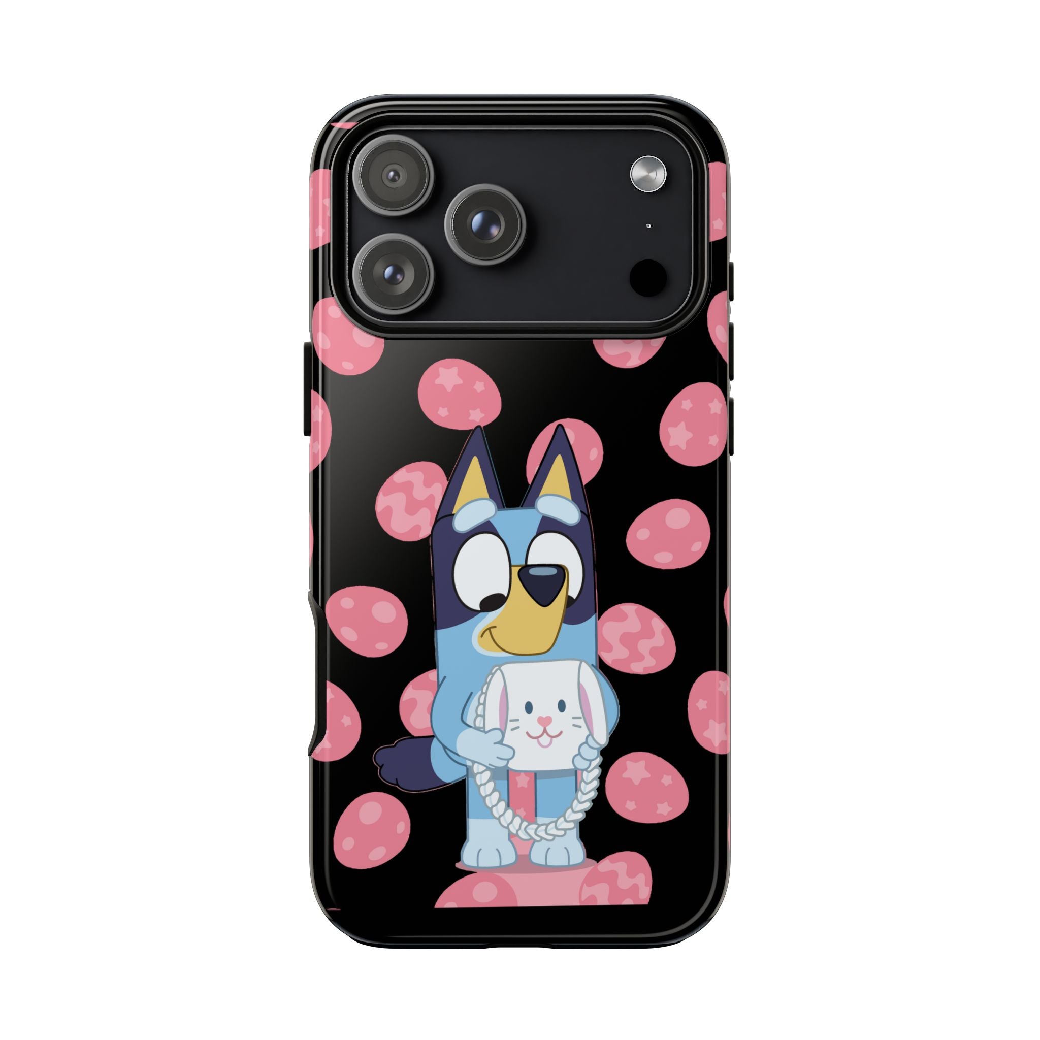 Bluey Holding Bunny phone case | Cute cartoon character phone case