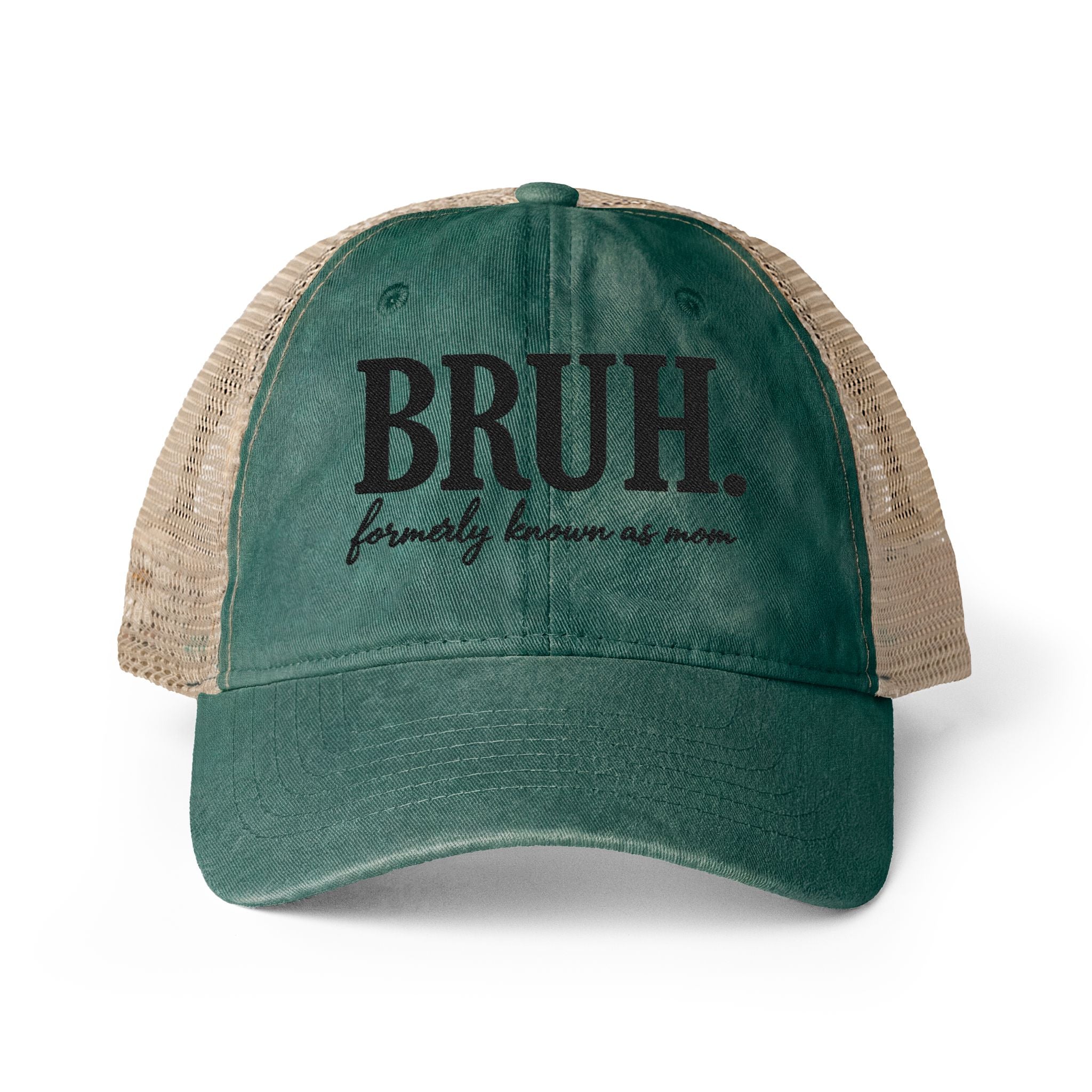 Women's Washed Mesh-Back Cap