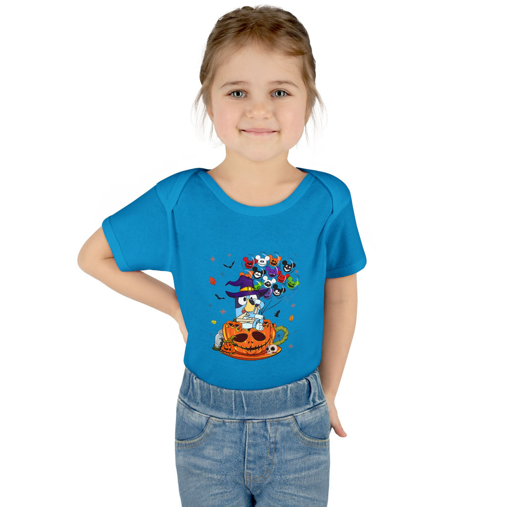Infant Halloween Witch Pumpkin Bodysuit – Cute Baby Trick-or-Treat Costume