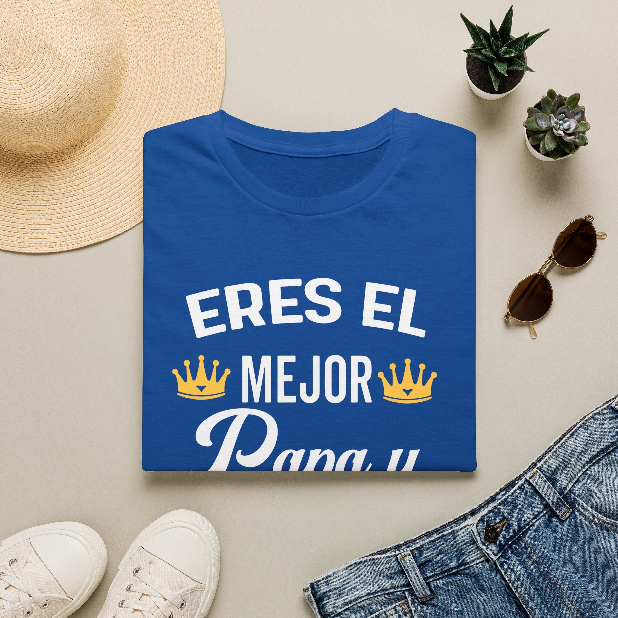 T-Shirt "Eres el Mejor Papa y Esposo del Mundo" – Regalo Día del Padre en Español