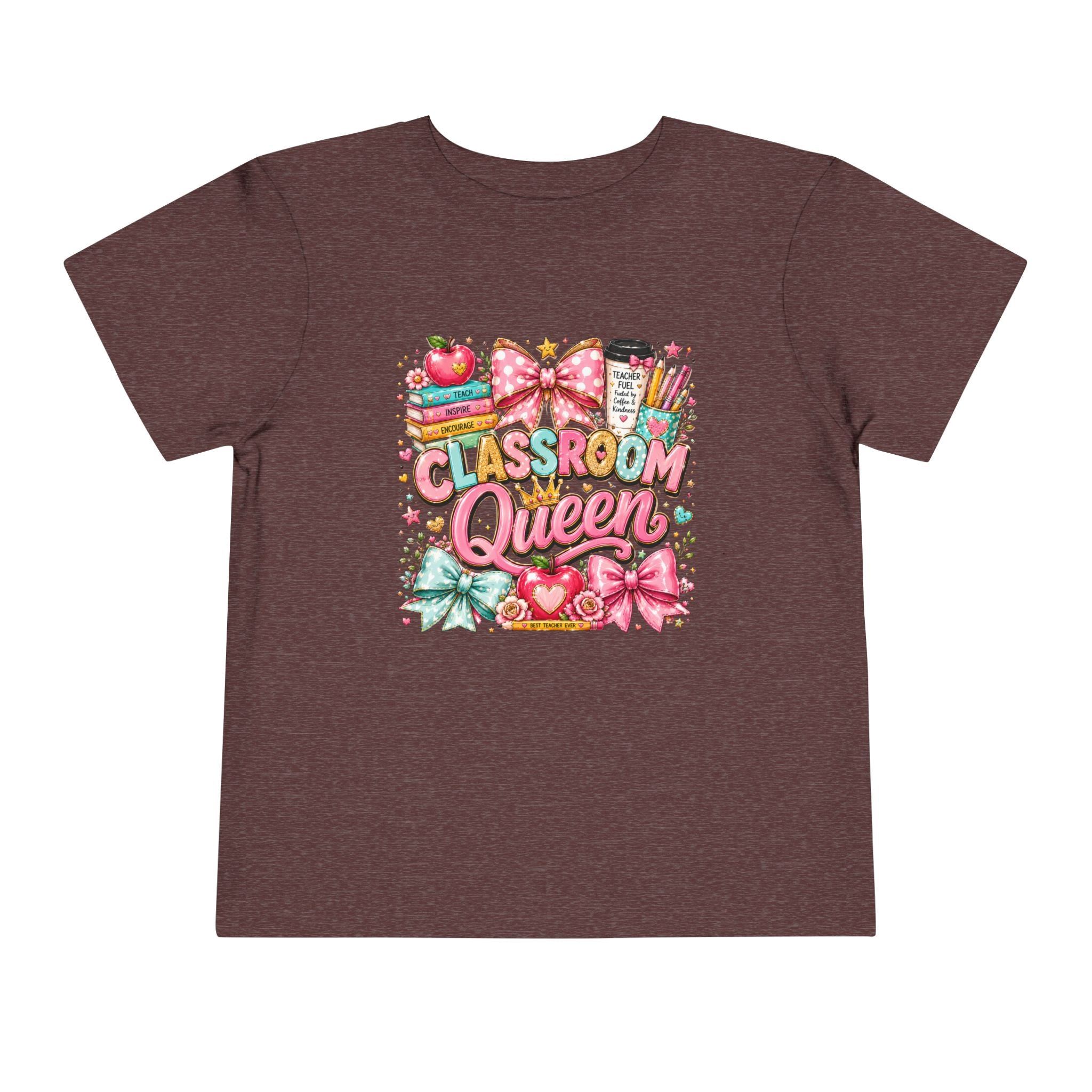 Classroom Queen Toddler T-Shirt — Cute School Teacher Inspired Tee
