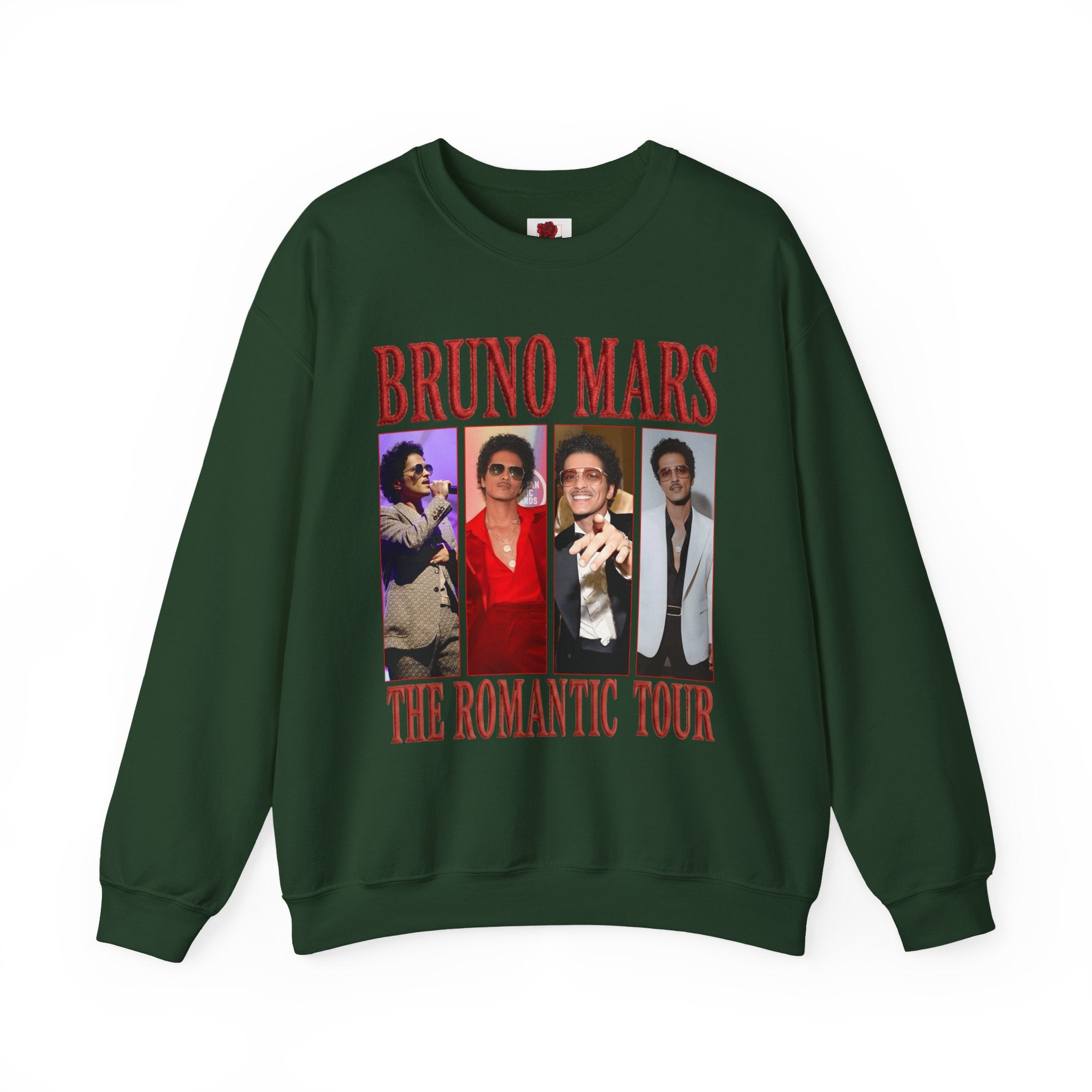 Tour Crewneck Sweatshirt — The Romantic Tour Graphic