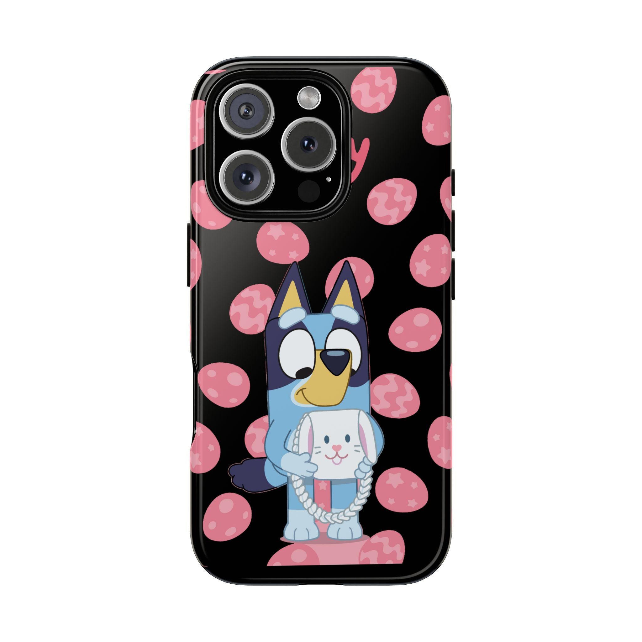 Bluey Holding Bunny phone case | Cute cartoon character phone case