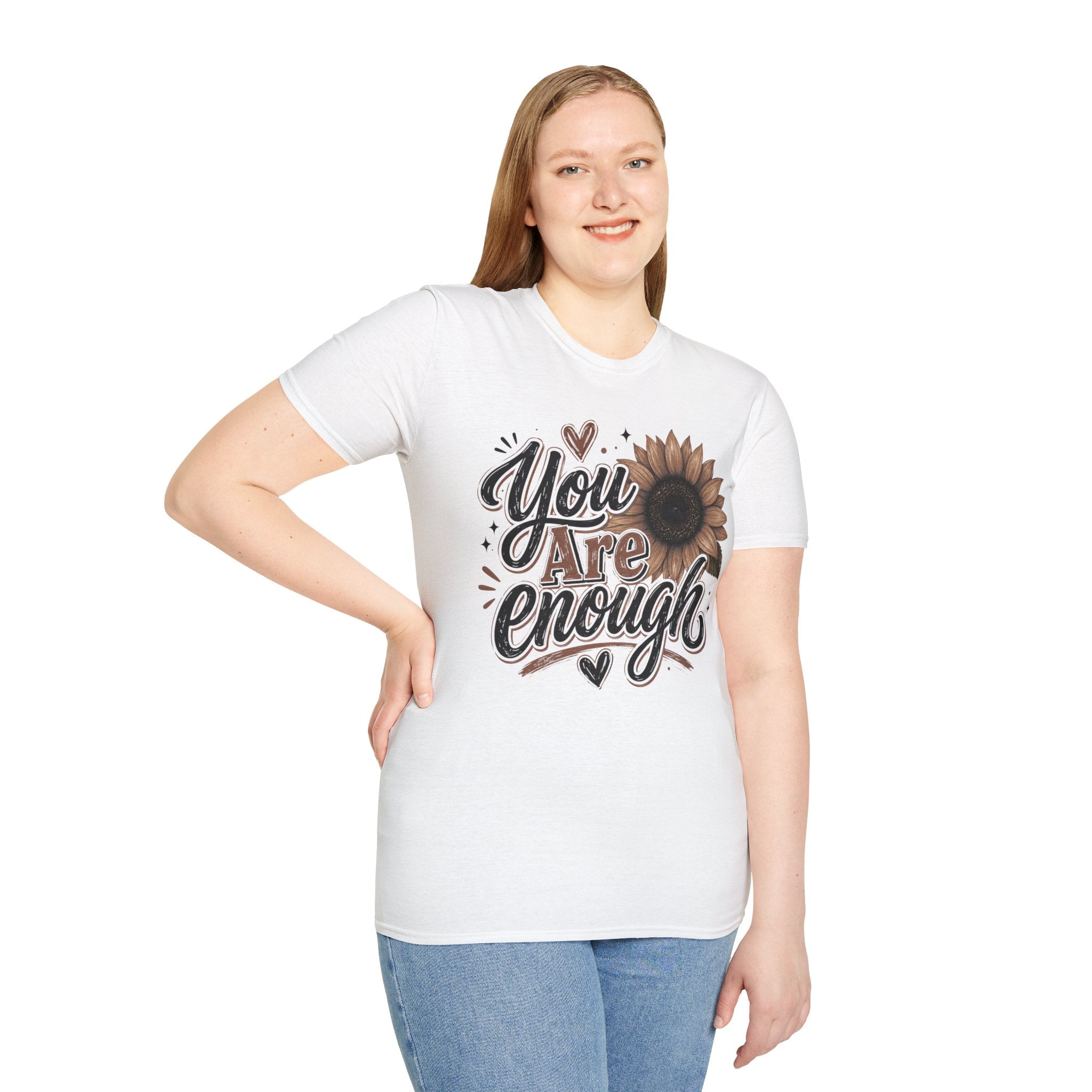 You Are Enough Sunflower T-Shirt