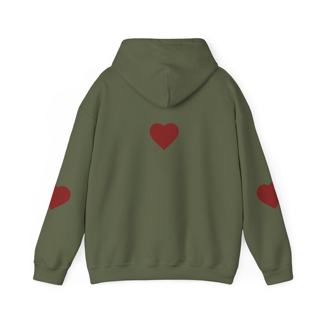 Snoopy Valentine Heart Hoodie | Cute Chocolate Cupcake Love Design