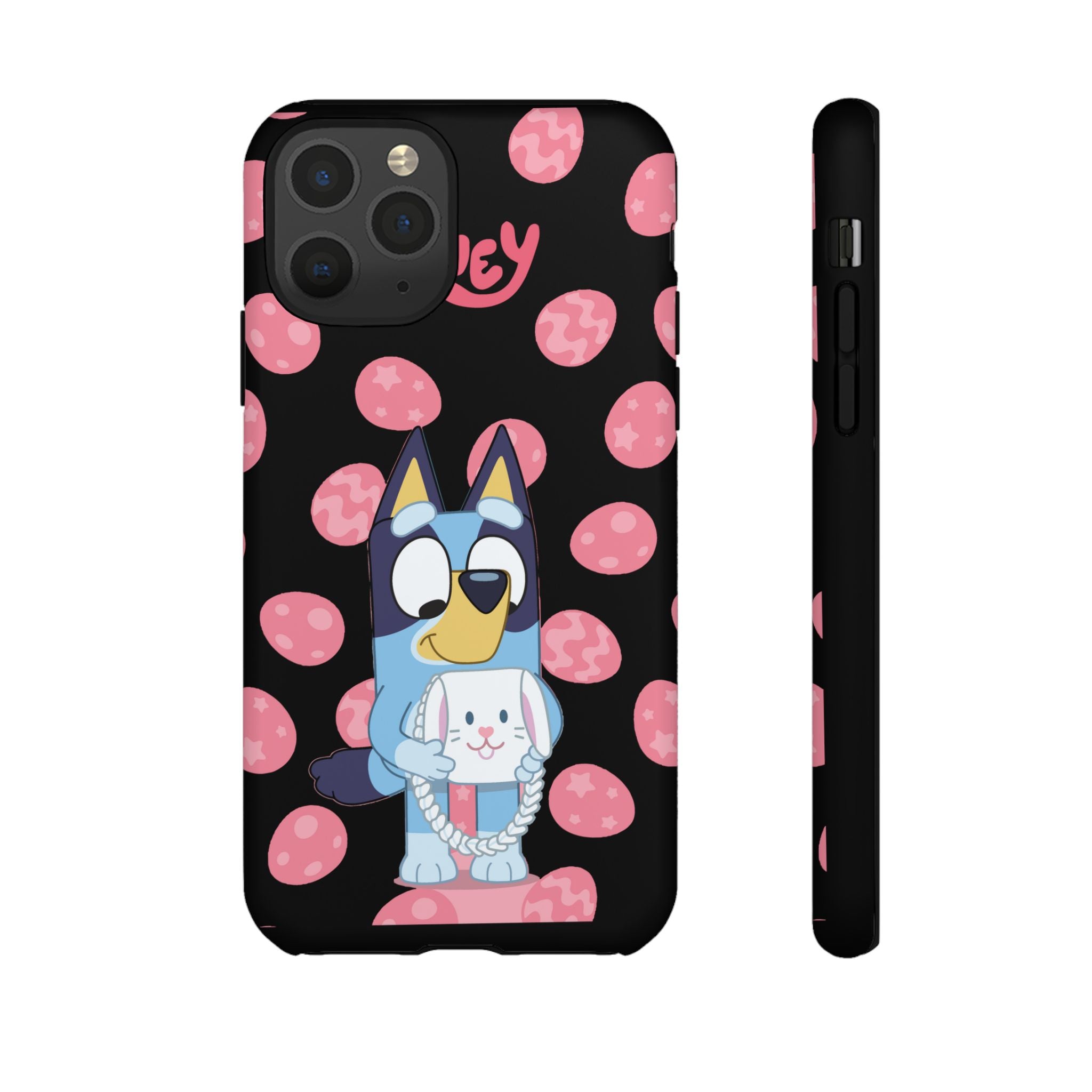 Bluey Holding Bunny phone case | Cute cartoon character phone case