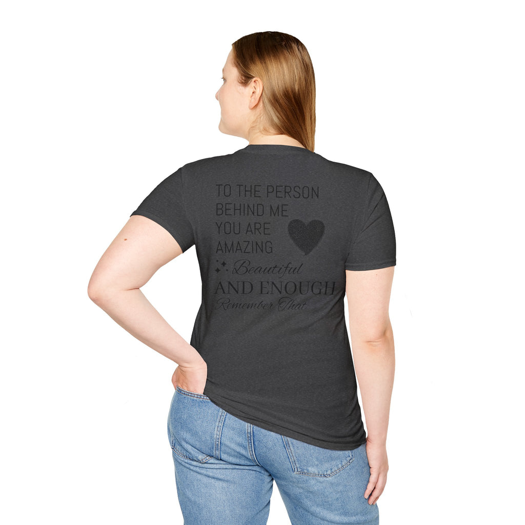 You Matter T-Shirt — Minimal Script Heart Inspirational Tee