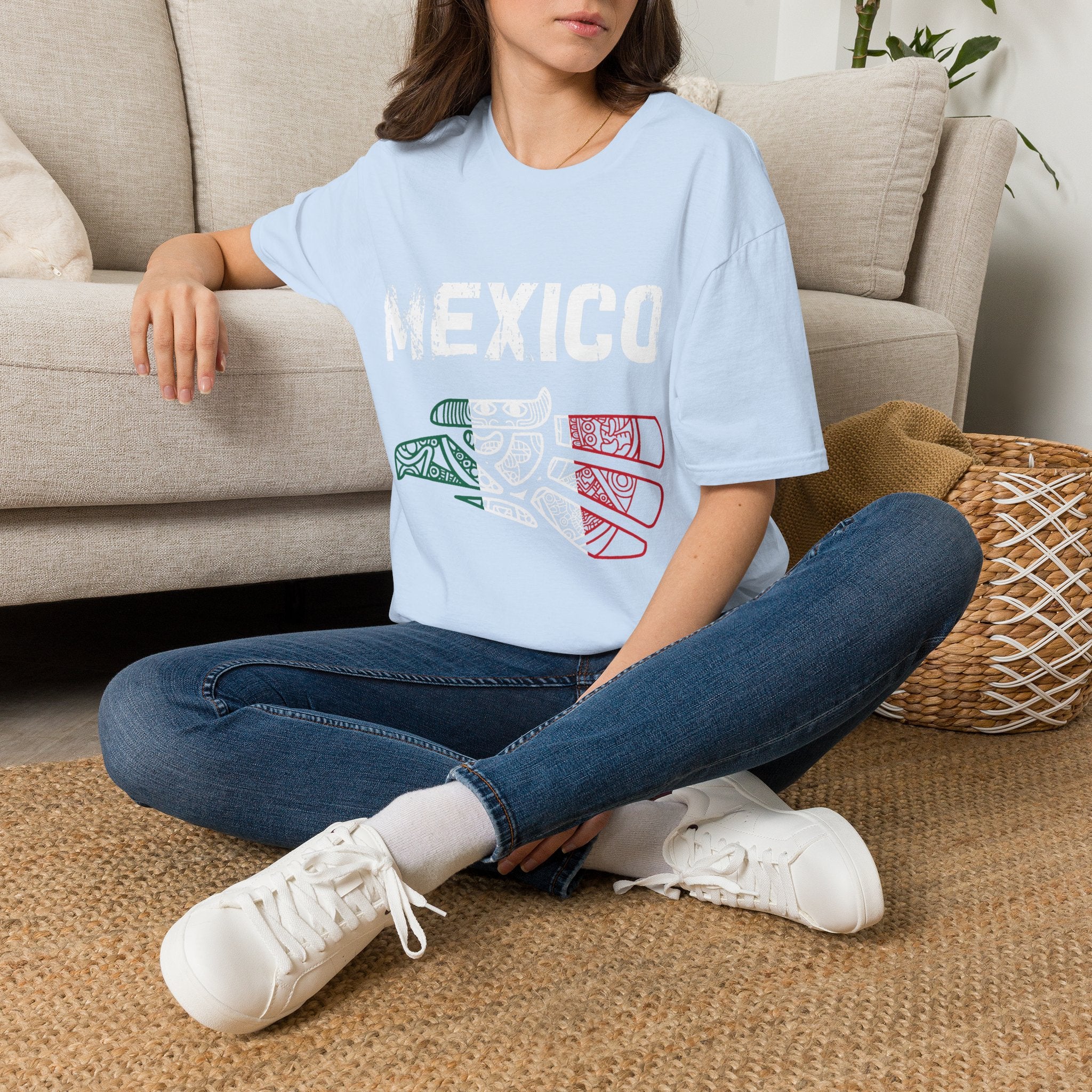 Mexico Flag Guitar T-Shirt — Mexican Pride Music Tee