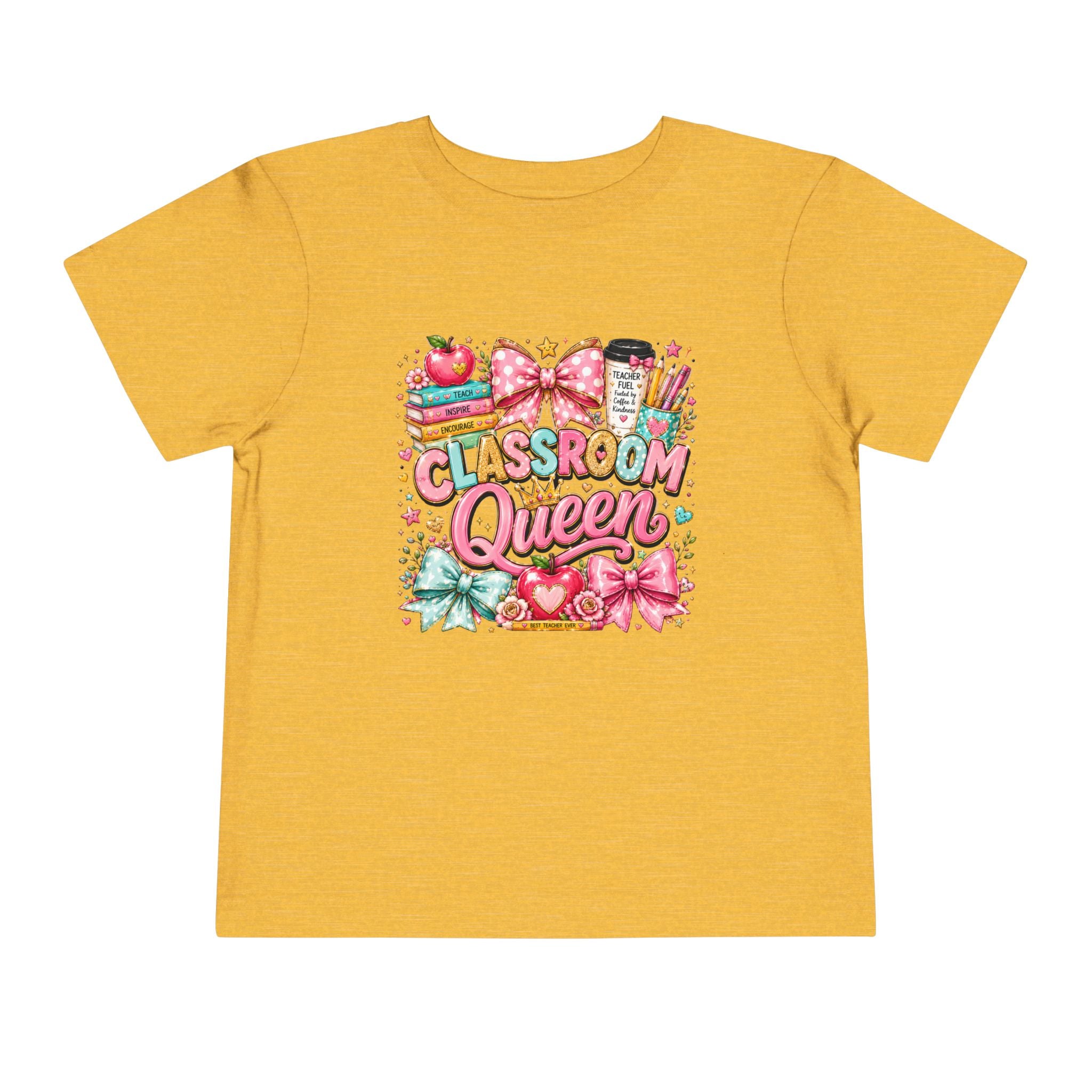 Classroom Queen Toddler T-Shirt — Cute School Teacher Inspired Tee