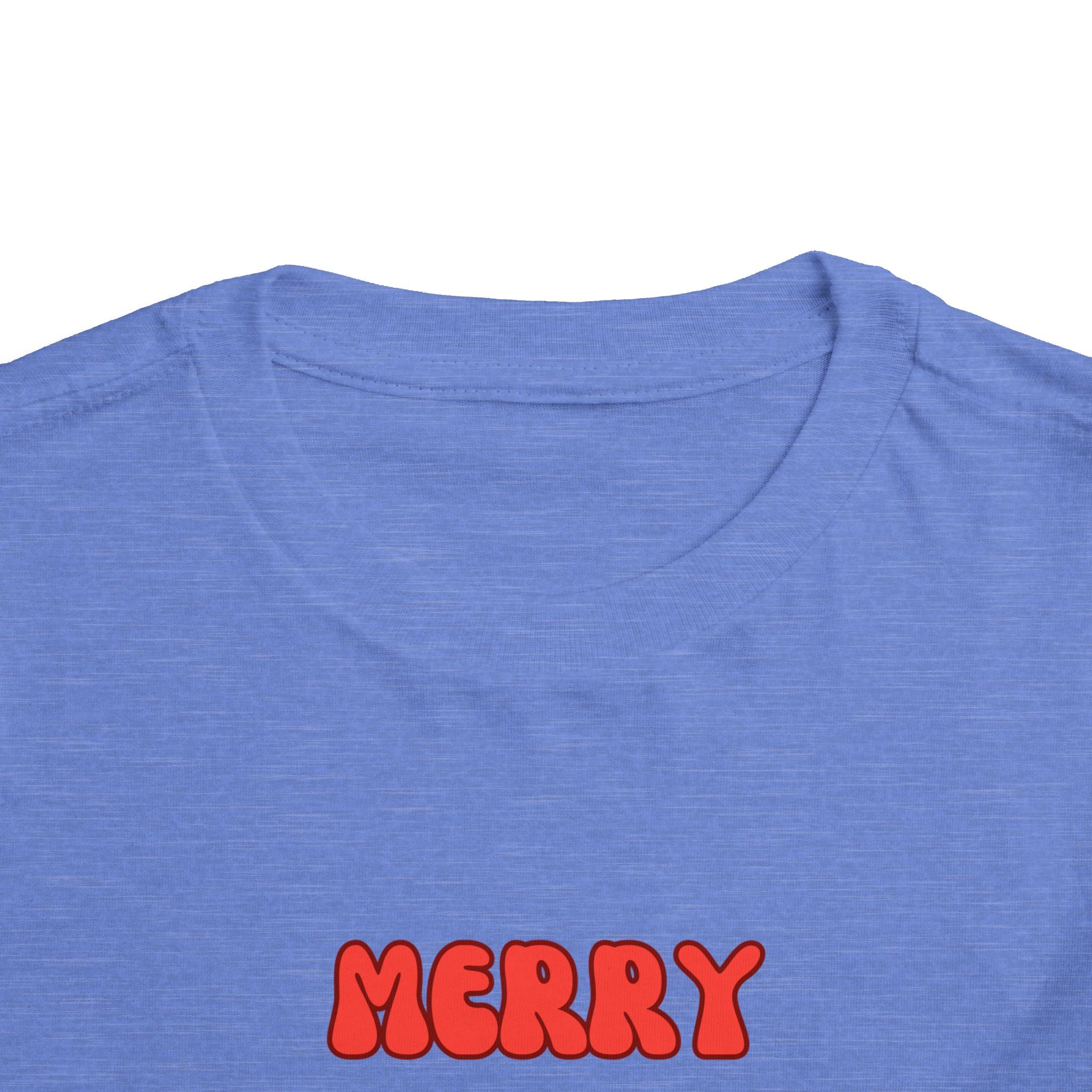 Merry Christmas Penguin Toddler Tee