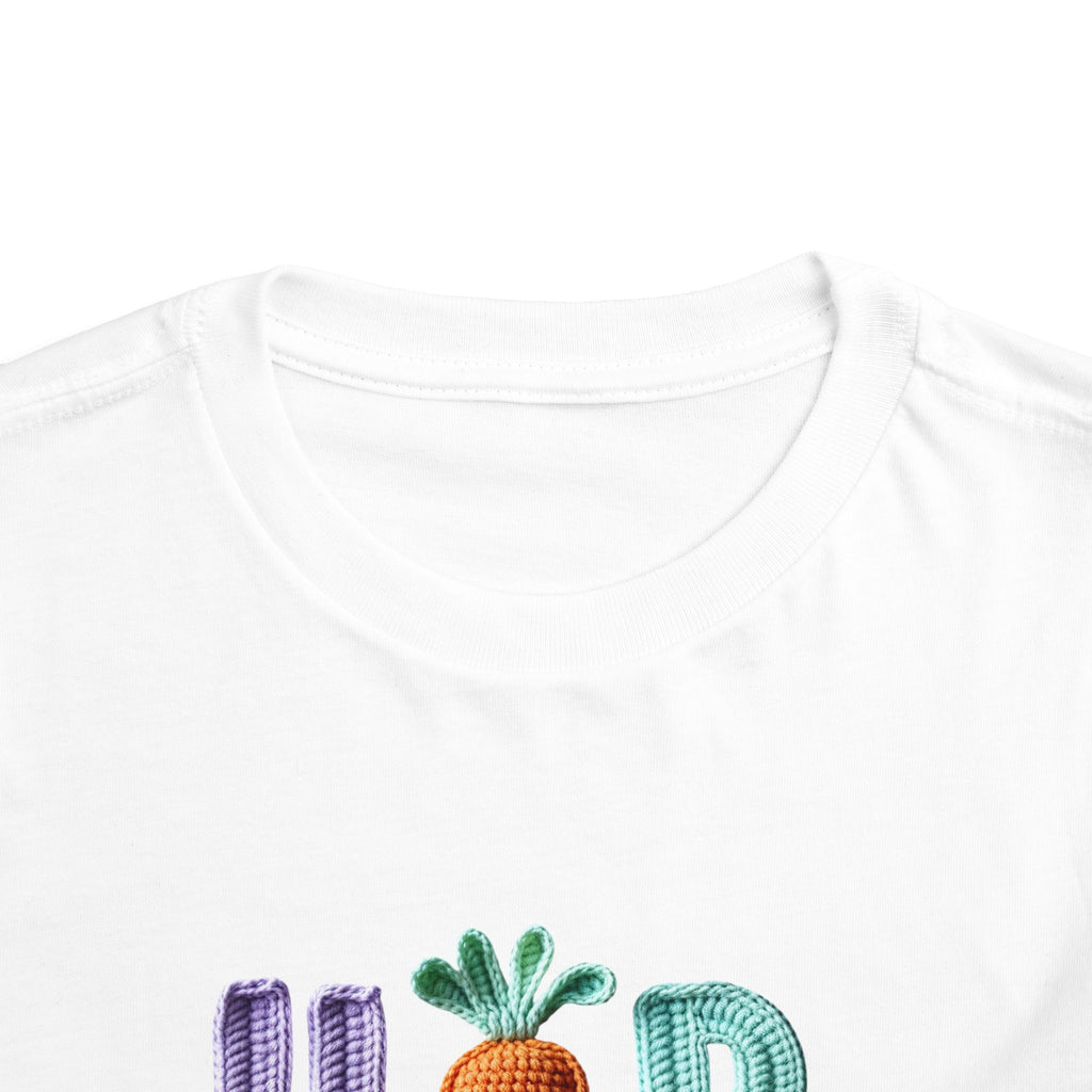 Hip Hop Easter Toddler Tee — Cute Bunny & Carrot Kids Shirt