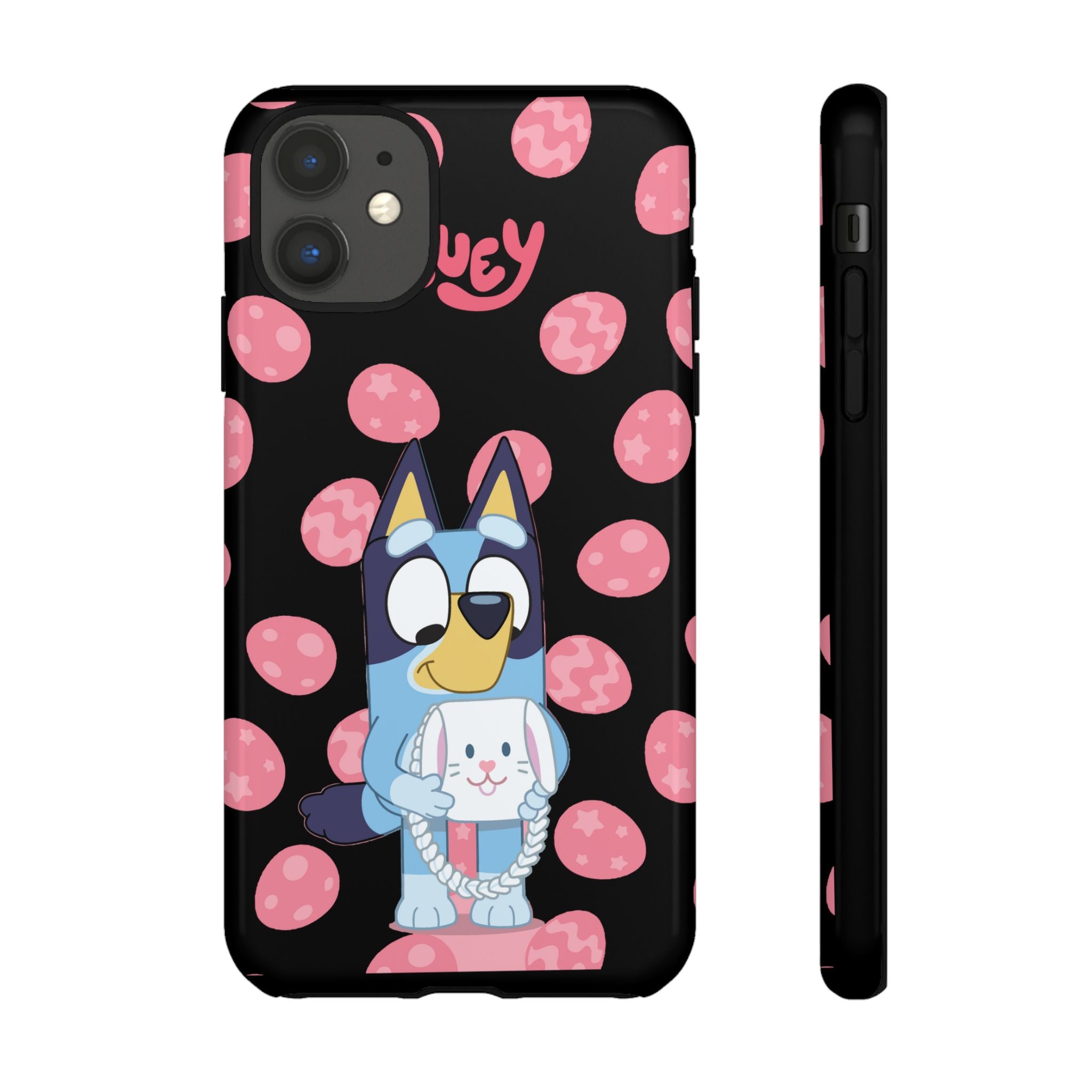 Bluey Holding Bunny phone case | Cute cartoon character phone case