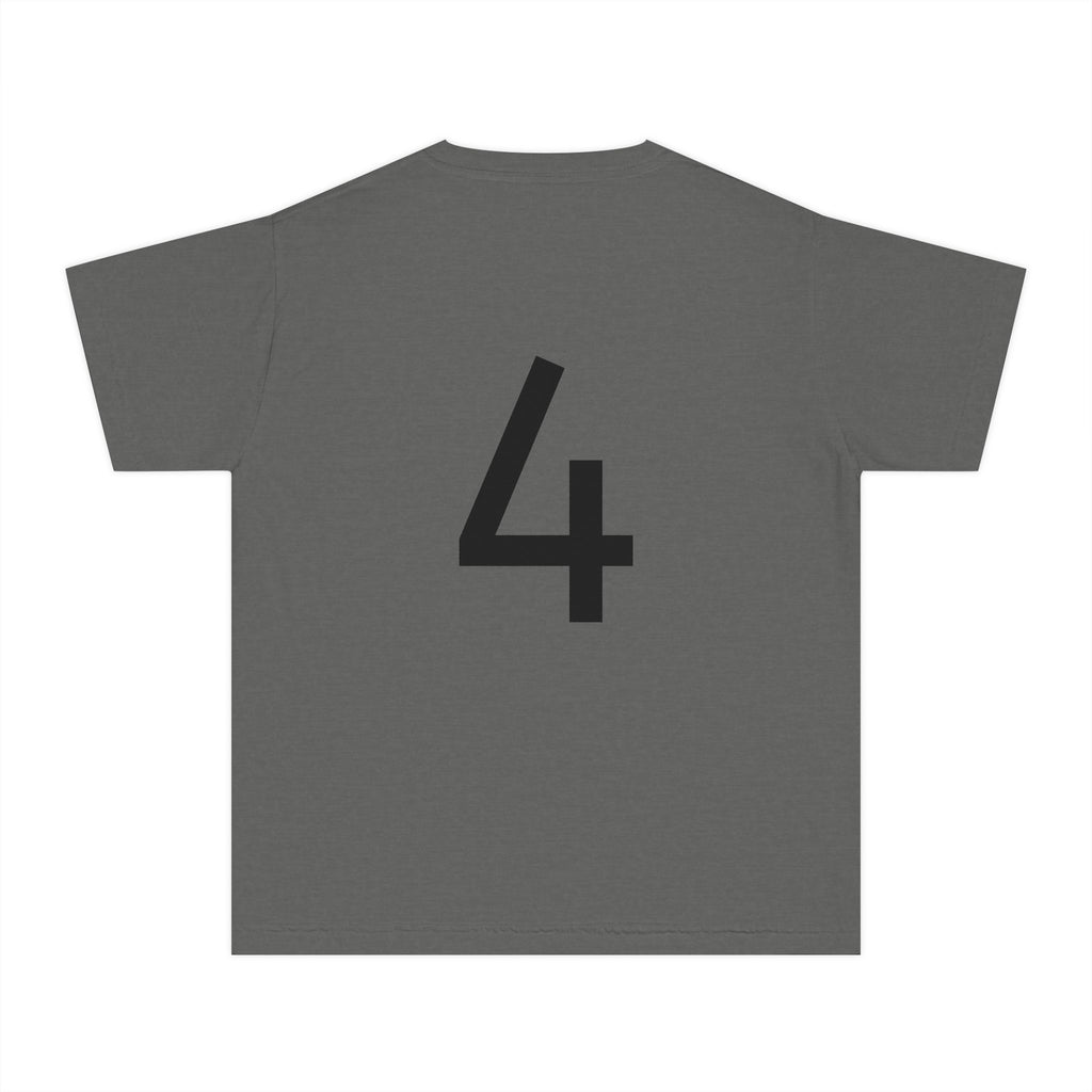 Birthday Girl Tee — Kids 4th Birthday Shirt with Pink Balloon Back Design