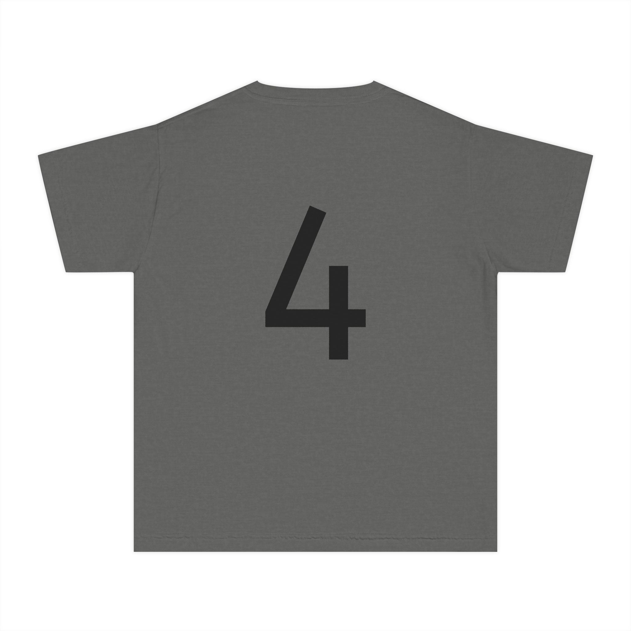 Birthday Girl Tee — Kids 4th Birthday Shirt with Pink Balloon Back Design