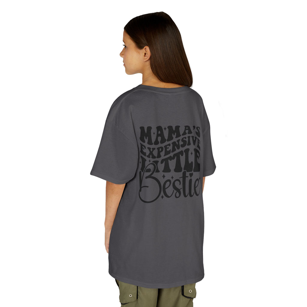Kids Tee — "Mama’s Expensive Little Bestie" Graphic Shirt
