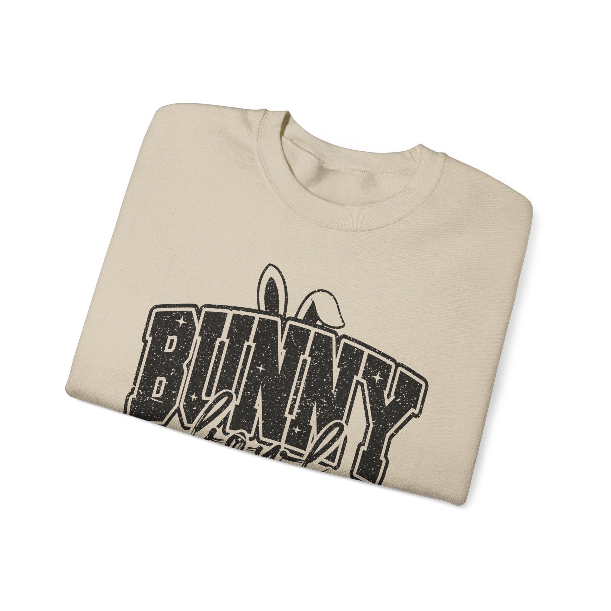 Bunny Lover Crewneck Sweatshirt — Team Benito Vintage Graphic
