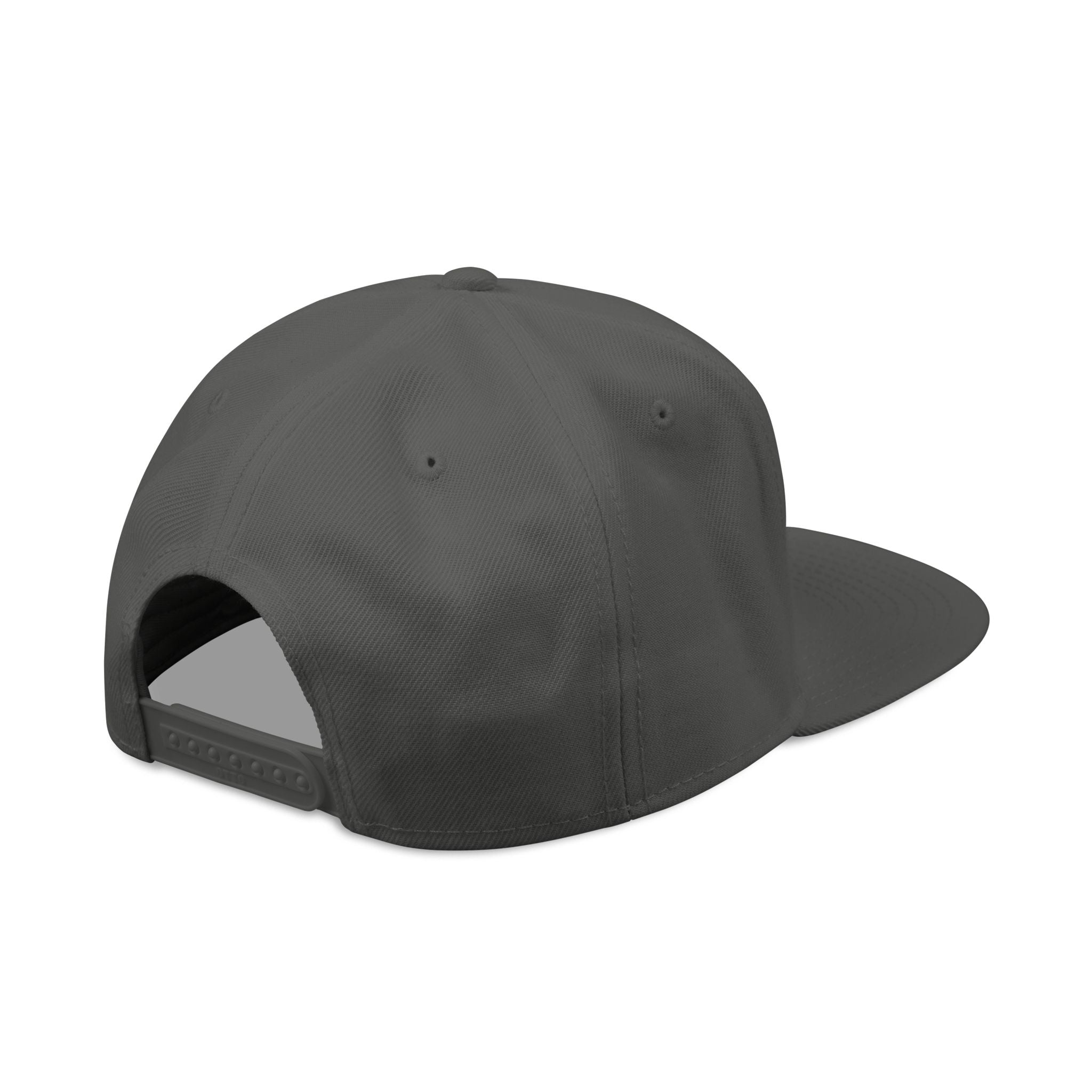 Embroidered Skull & Roses Snapback Hat — Gothic Streetwear Cap