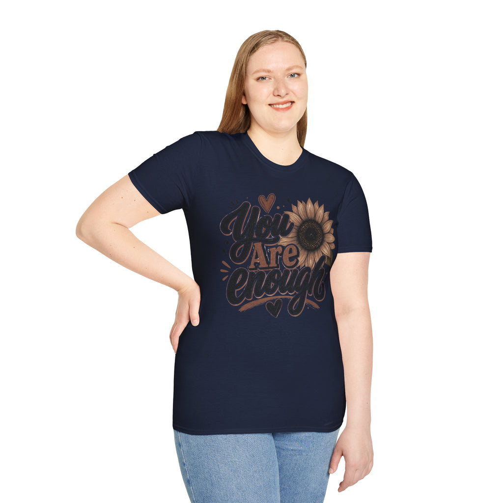 You Are Enough Sunflower T-Shirt