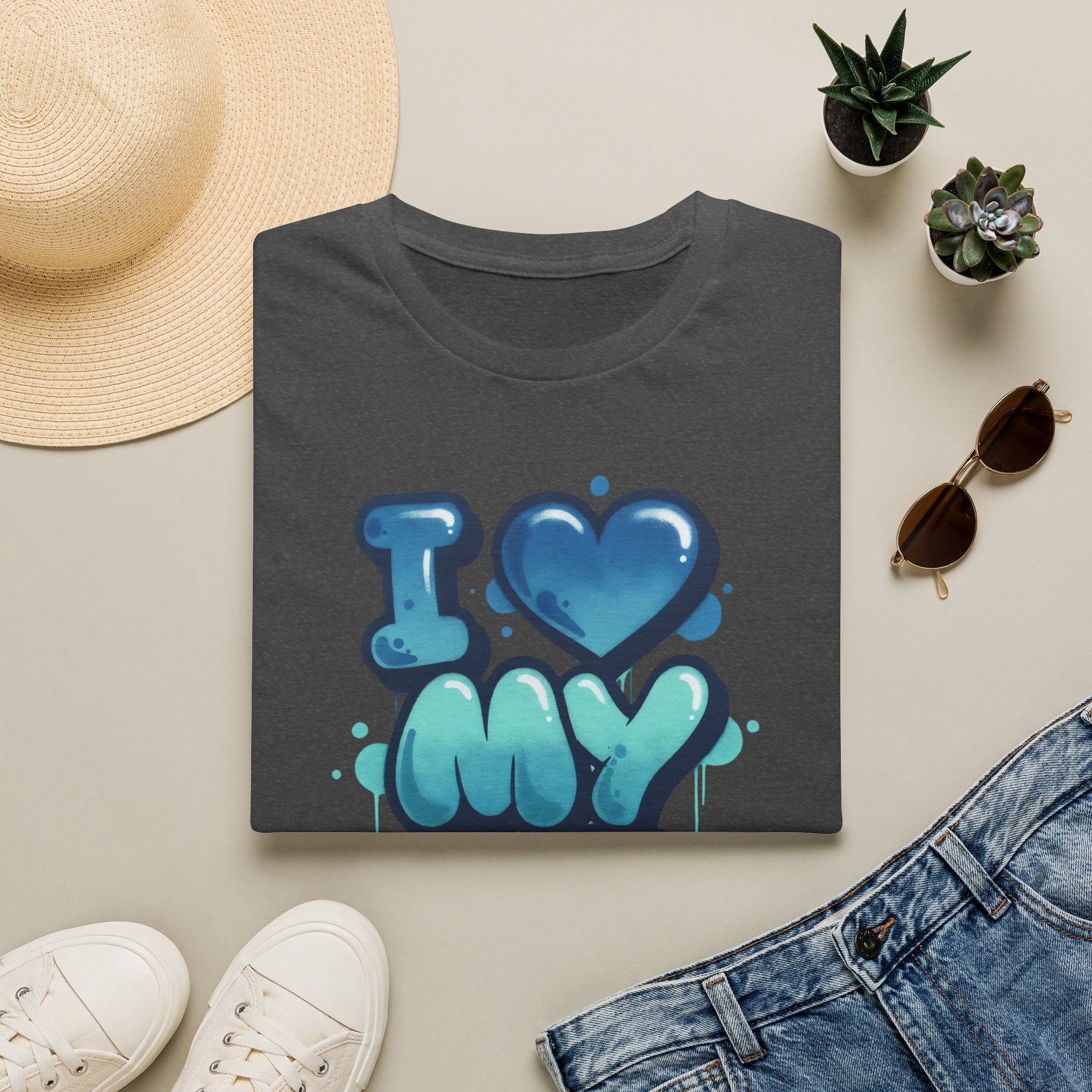 I  My GF Graffiti T-Shirt