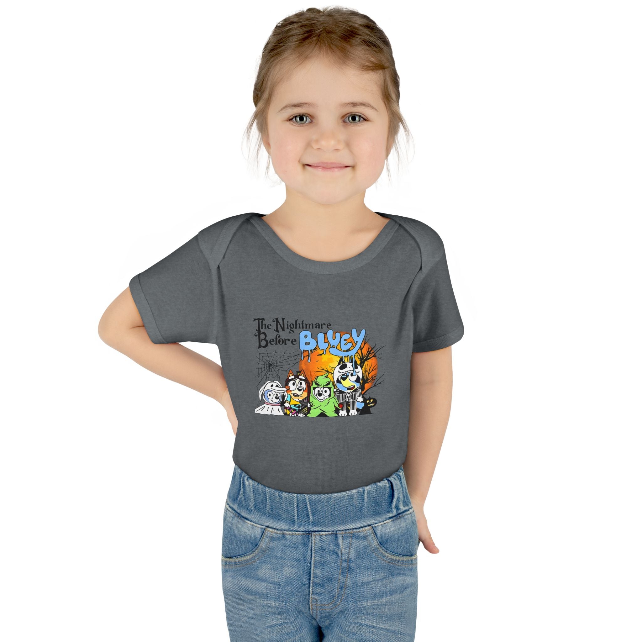 Baby Bodysuit - Cute Cartoon Halloween Infant Onesie