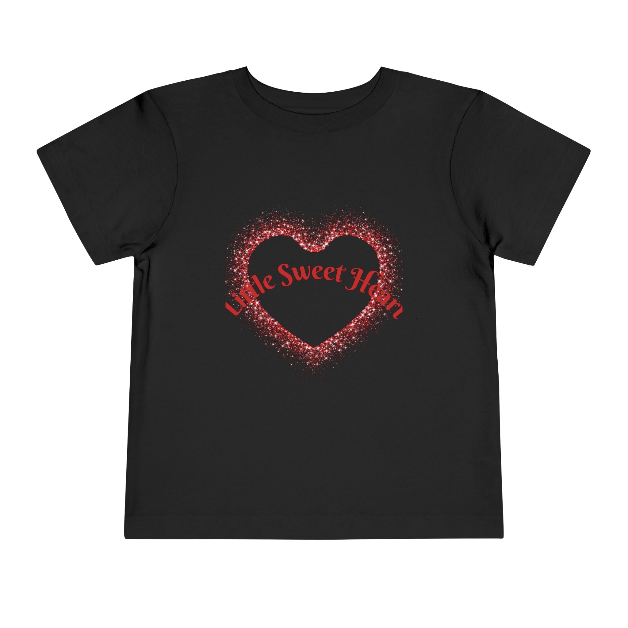 Little Sweet Heart heart design Toddler Tee | Valentine's kids shirt