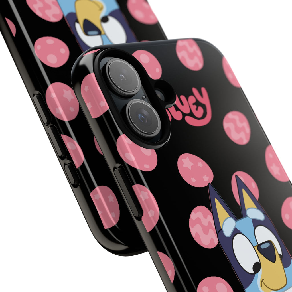 Bluey Holding Bunny phone case | Cute cartoon character phone case