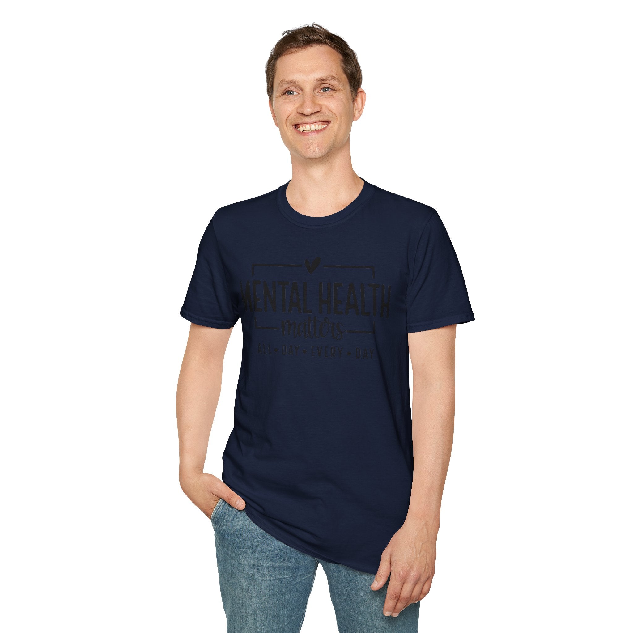 Mental Health Matters T‑Shirt — All Day Every Day Awareness Tee